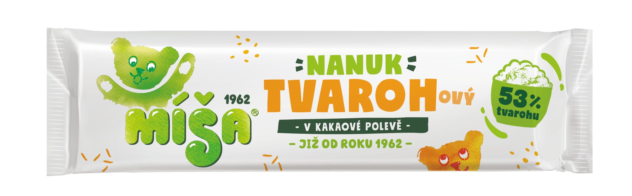 Mražené potraviny - Míša originál tvaroh zmrzlina 55 ml