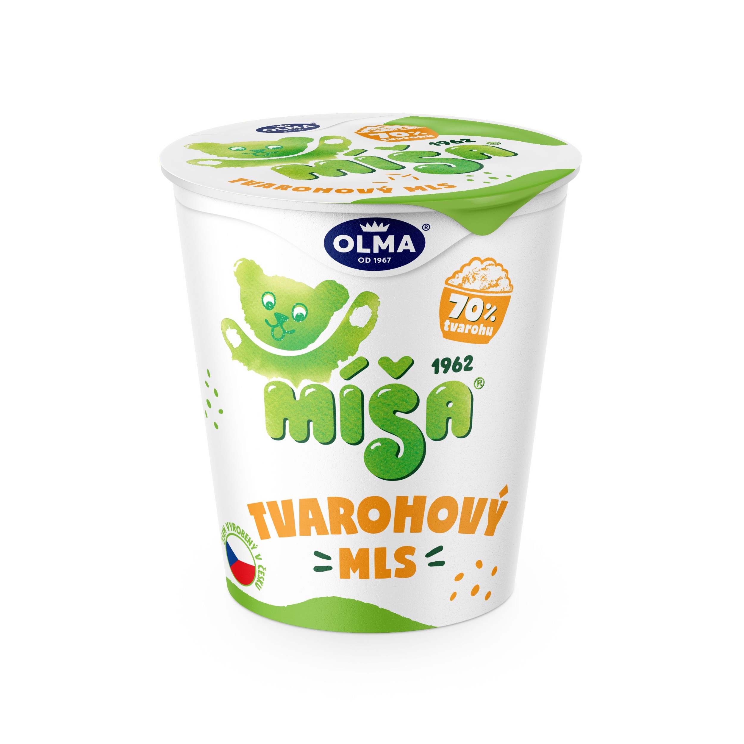 Mléčné a chlazené - Míša Tvarohový mls smetanový 130 g
