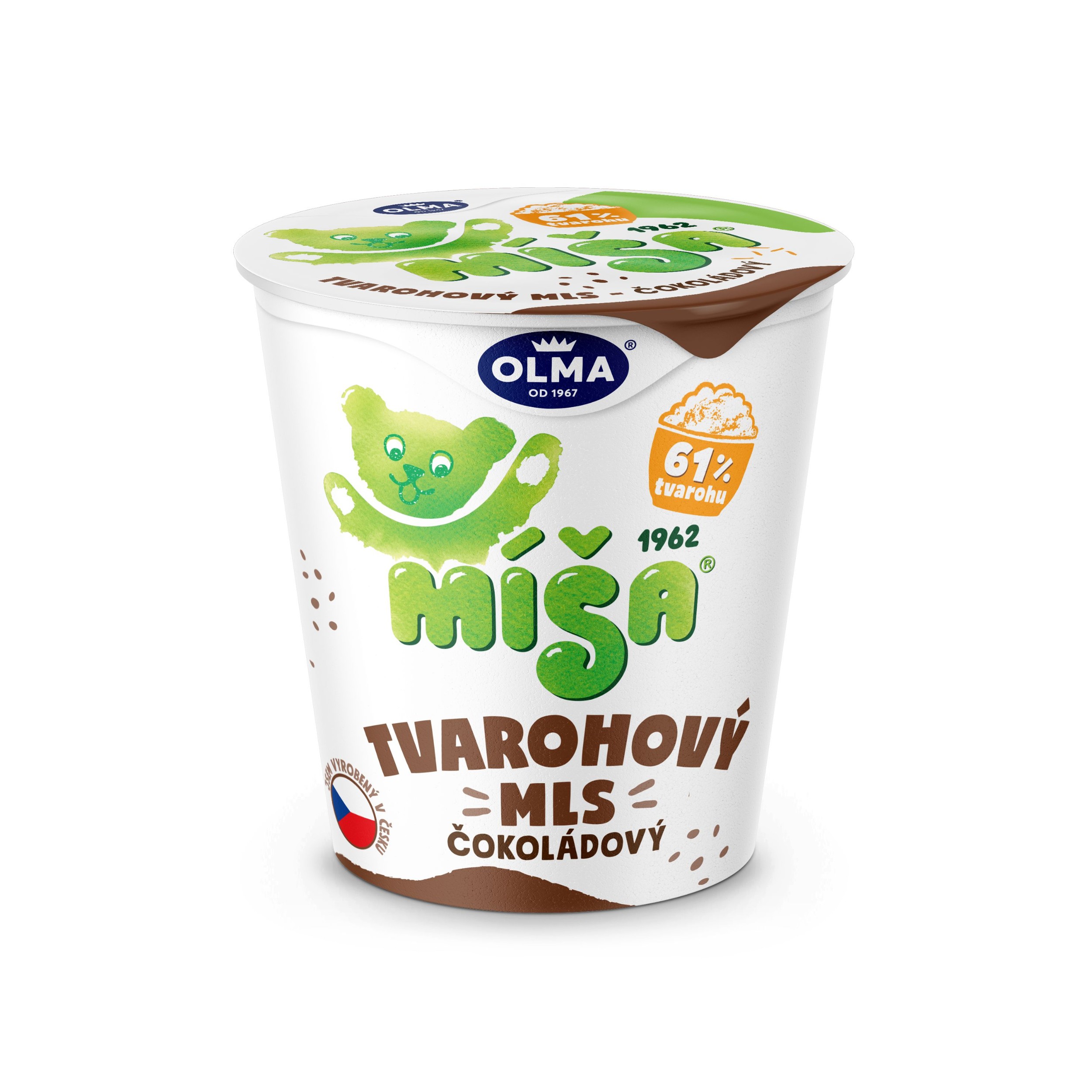 Mléčné a chlazené - Míša Tvarohový mls smetanový-čoko 130 g