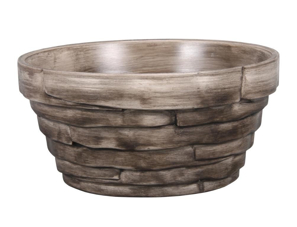 Miska BONSAI GREY keramická matná šedá d18x9cm