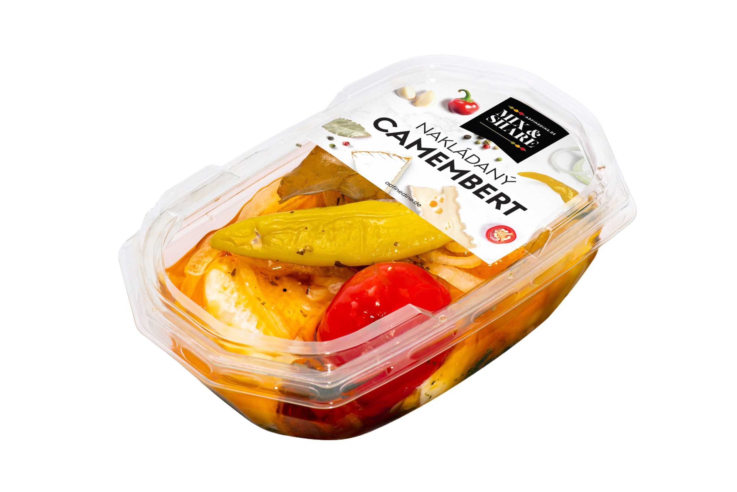 Uzeniny a lahůdky - Mix&Share Nakládaný sýr Camembert 230g