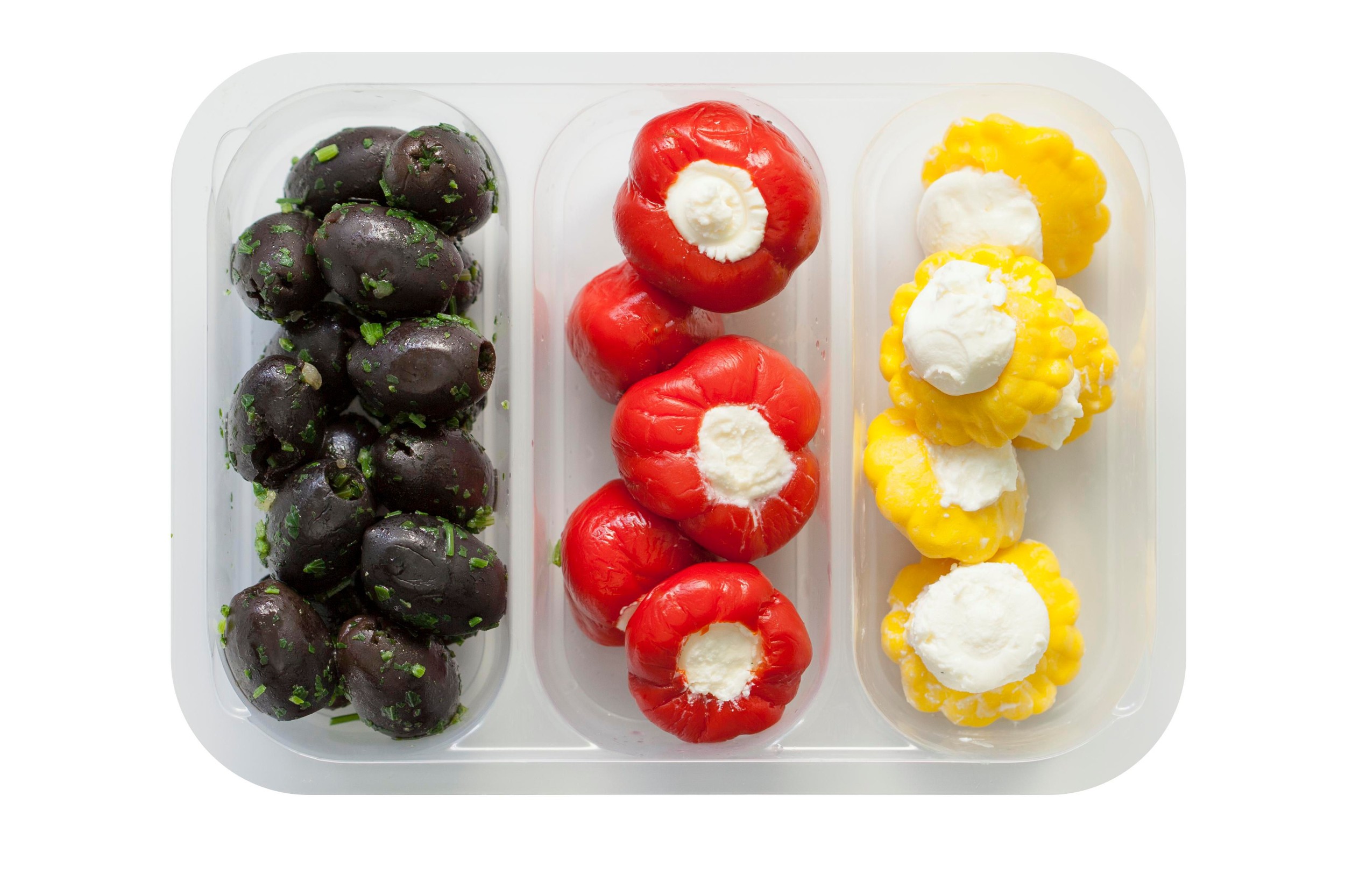 Uzeniny a lahůdky - Mix&Share Palma – směs zeleniny a oliv v řepkovém oleji 250g