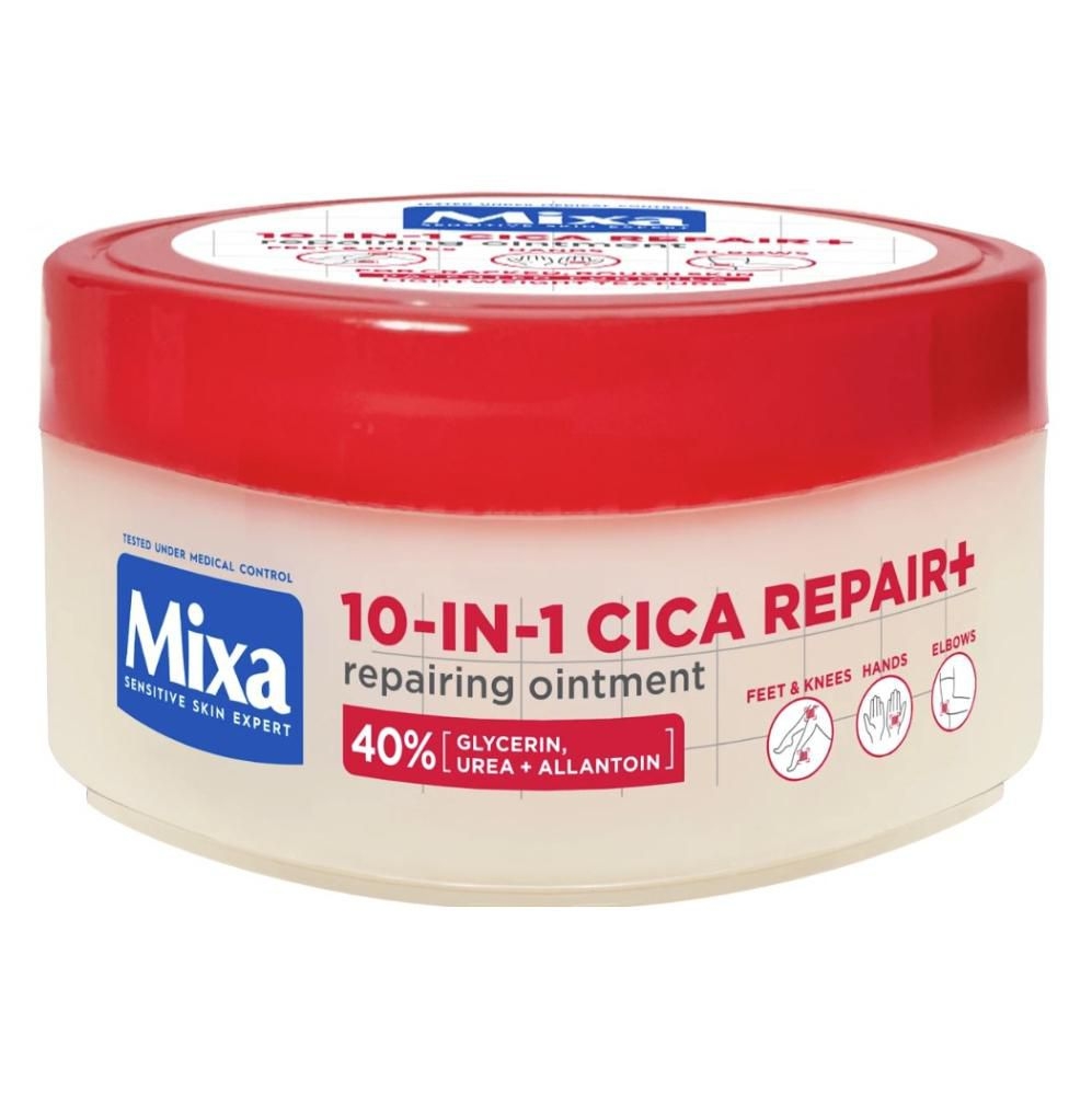 Drogerie a kosmetika - MIXA 10v1 Cica Repair regenerační mast