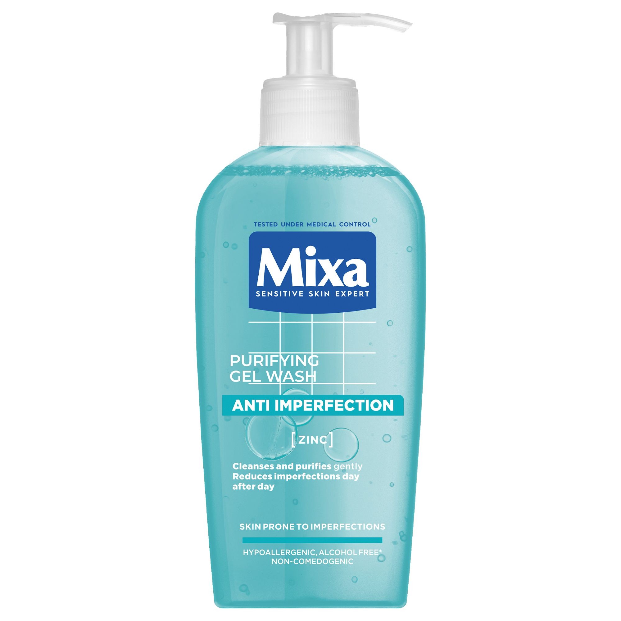 Drogerie a kosmetika - Mixa Anti-imperfection čisticí pleťový gel 200ml