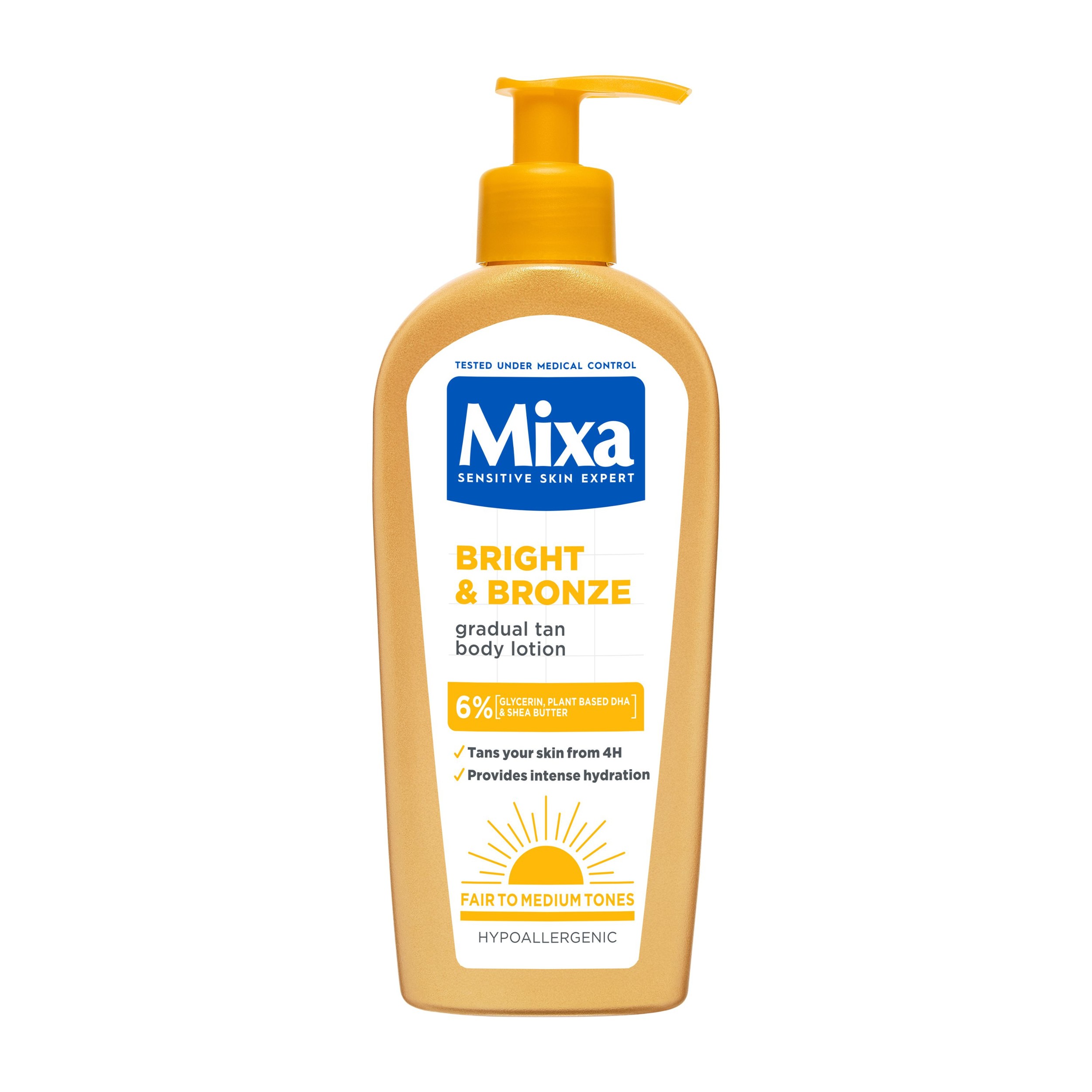 Drogerie a kosmetika - Mixa Body Lotion Shea Bronze 250ml