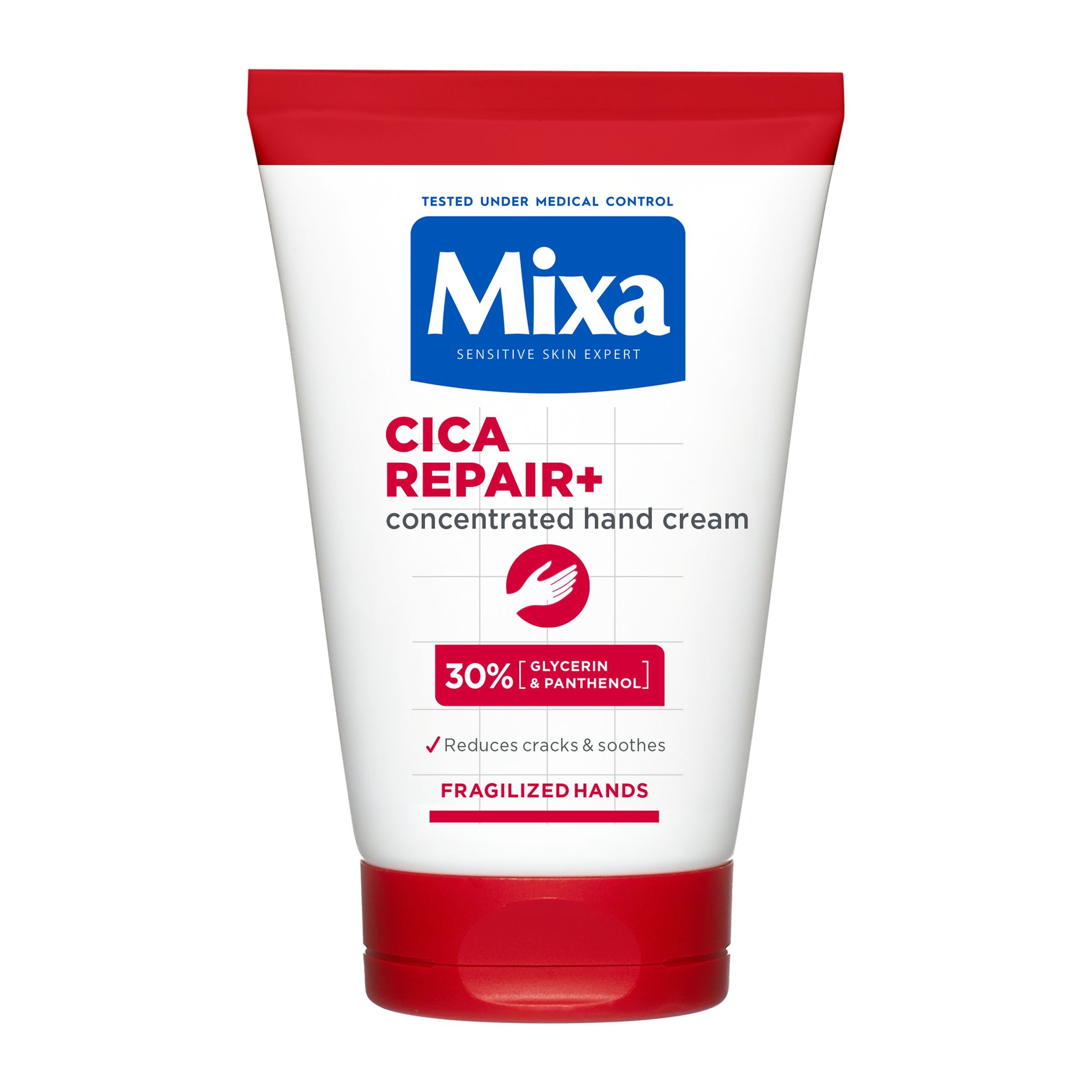 Drogerie a kosmetika - Mixa Cica Repair+ regenerační krém na ruce 50 ml