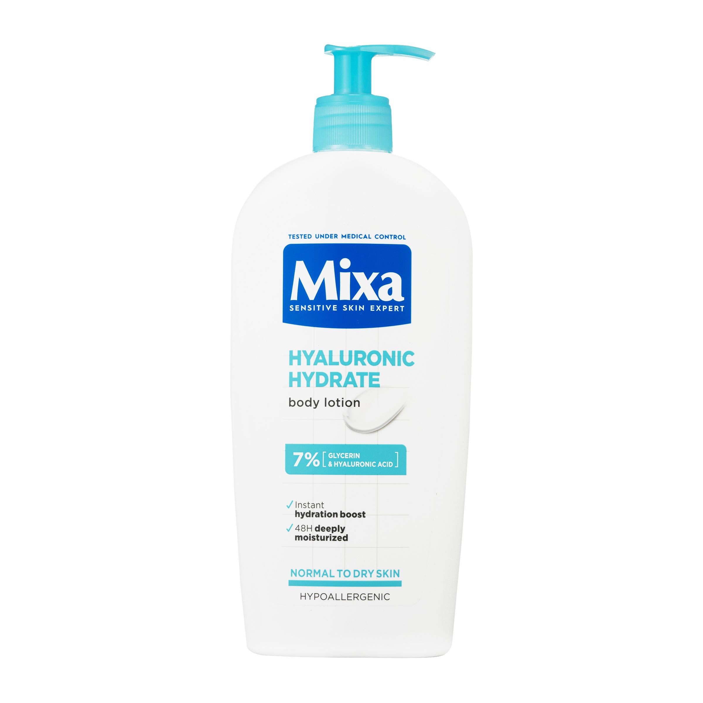 Drogerie a kosmetika - Mixa Hyalurogel tělové mléko 400ml