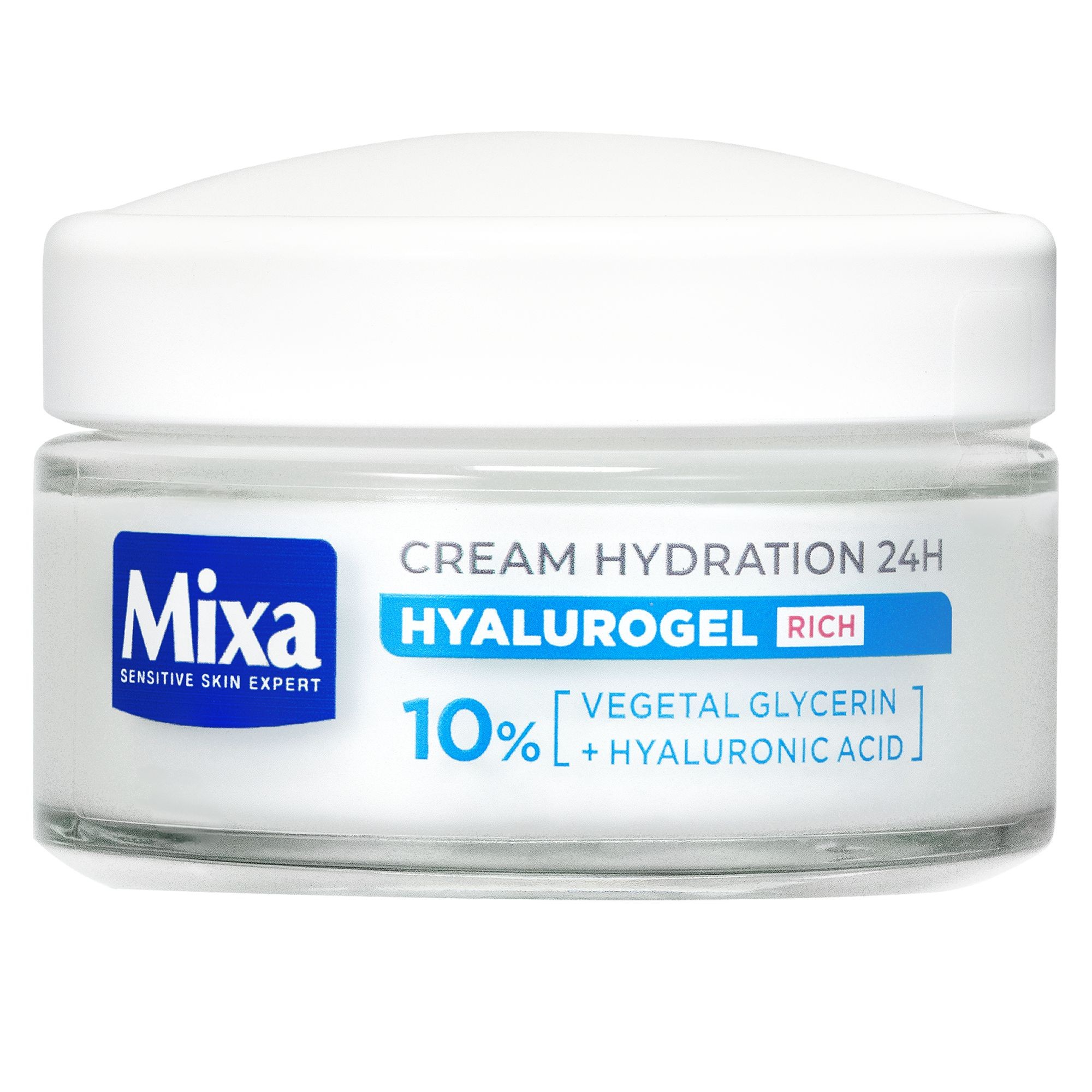 Drogerie a kosmetika - Mixa Sensitive Skin Expert Hyalurogel intenzivní hydratační péče 50 ml