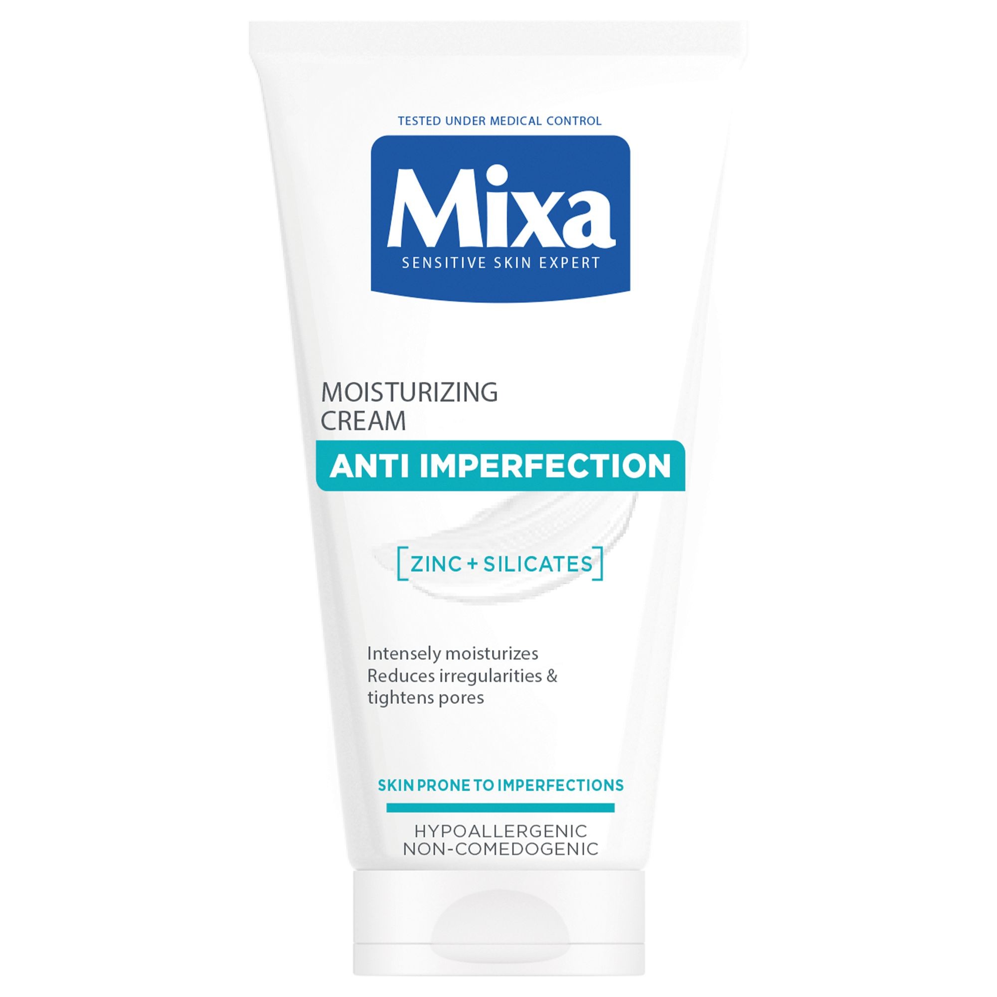Drogerie a kosmetika - Mixa Sensitive Skin Expert hydratační péče 2v1 50 ml