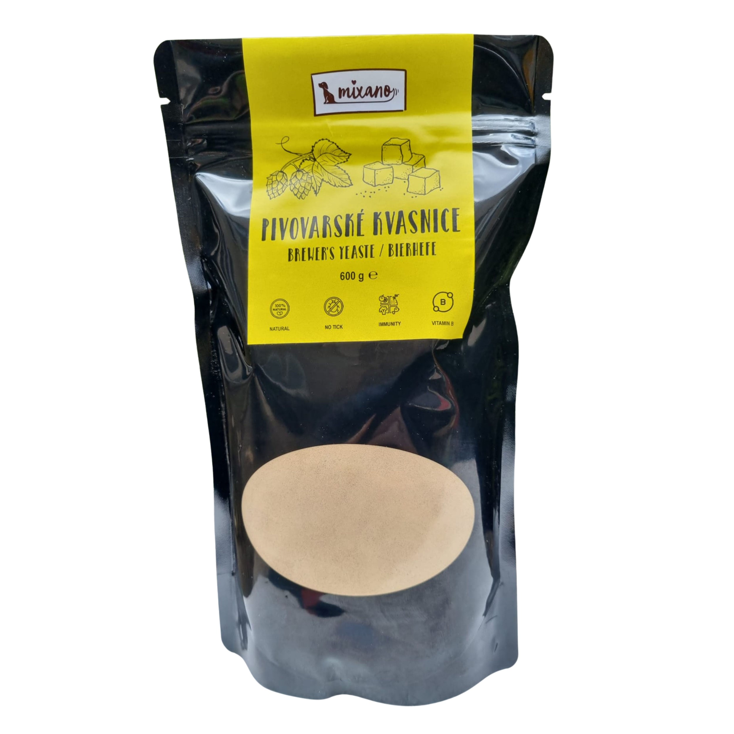 Mixáno pivovarské kvasnice pes 600g-0