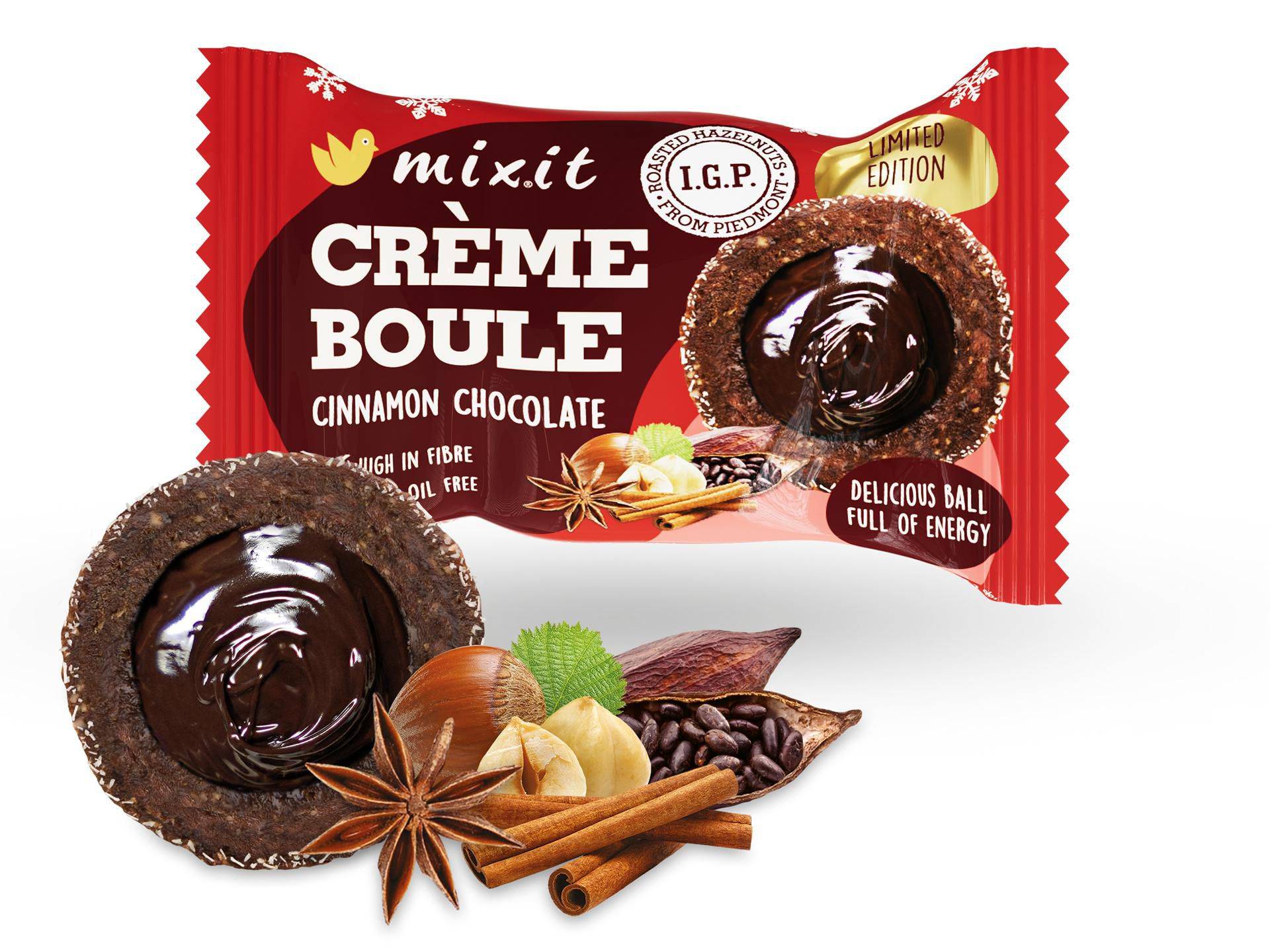 Trvanlivé potraviny - Mixit Crème boule - Cinnamon Chocolate 30 g