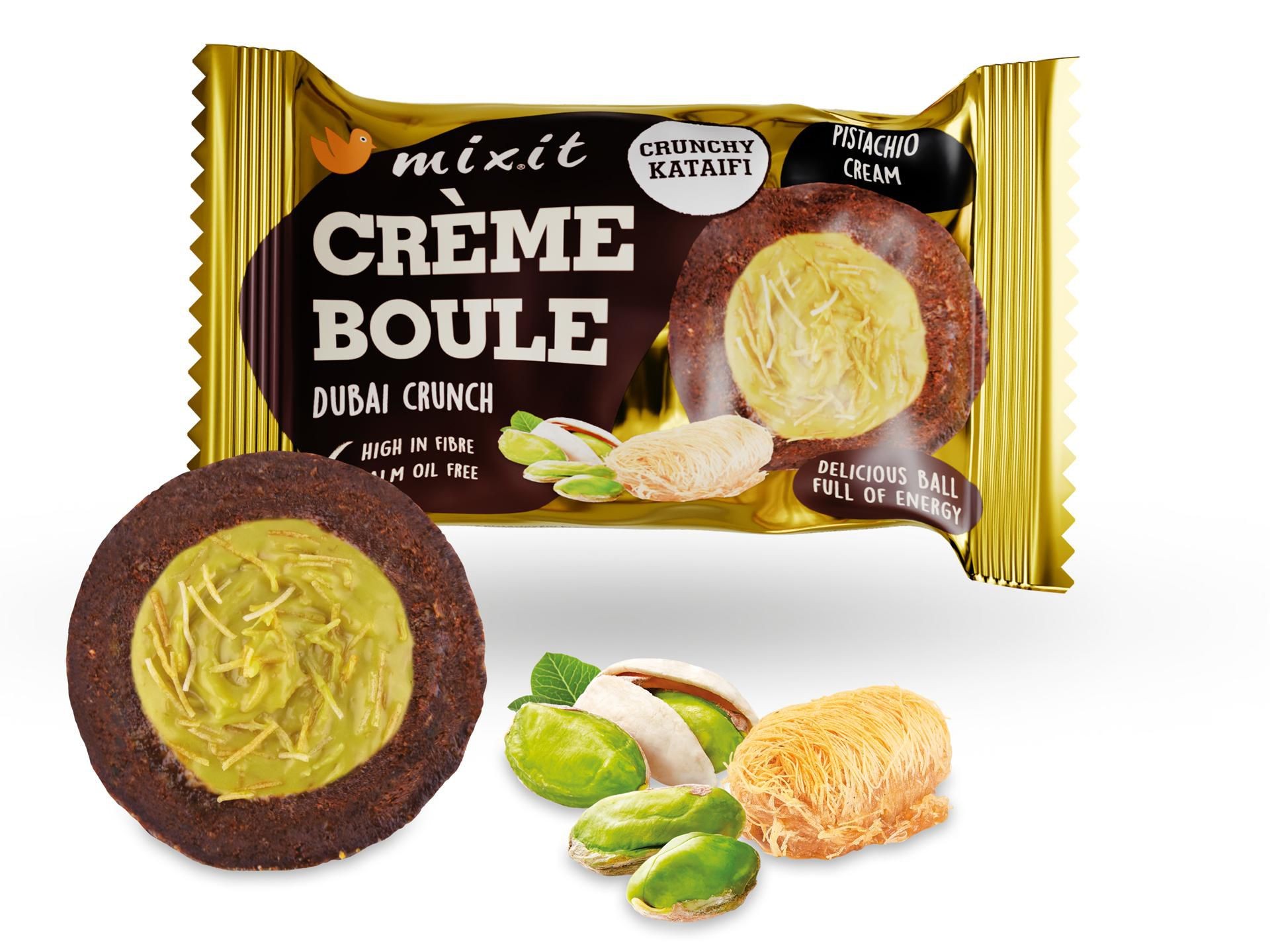 Trvanlivé potraviny - Mixit Créme boule - Dubai crunch 30g