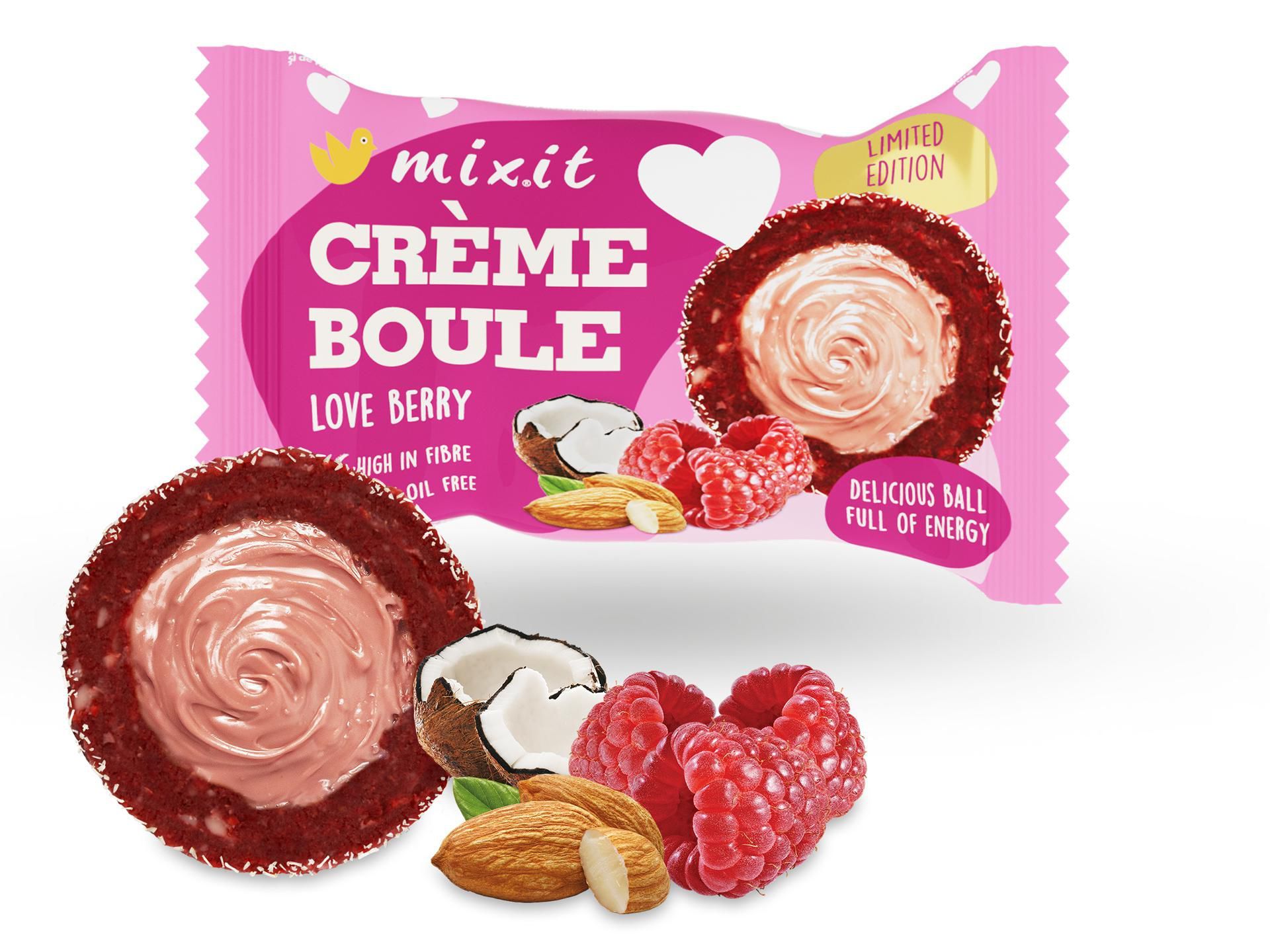 Trvanlivé potraviny - Mixit Créme boule - Love Berry 30g