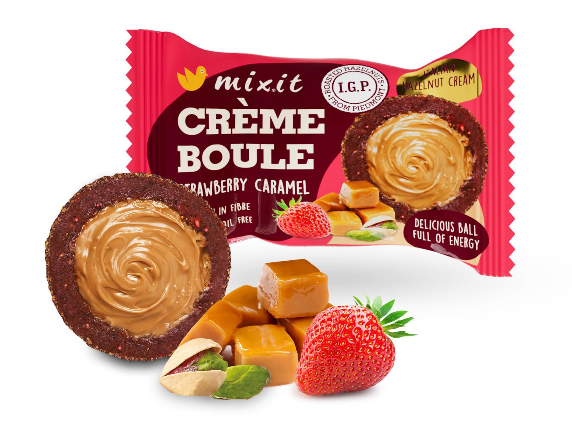 Trvanlivé potraviny - Mixit Créme boule - Strawberry caramel 30g