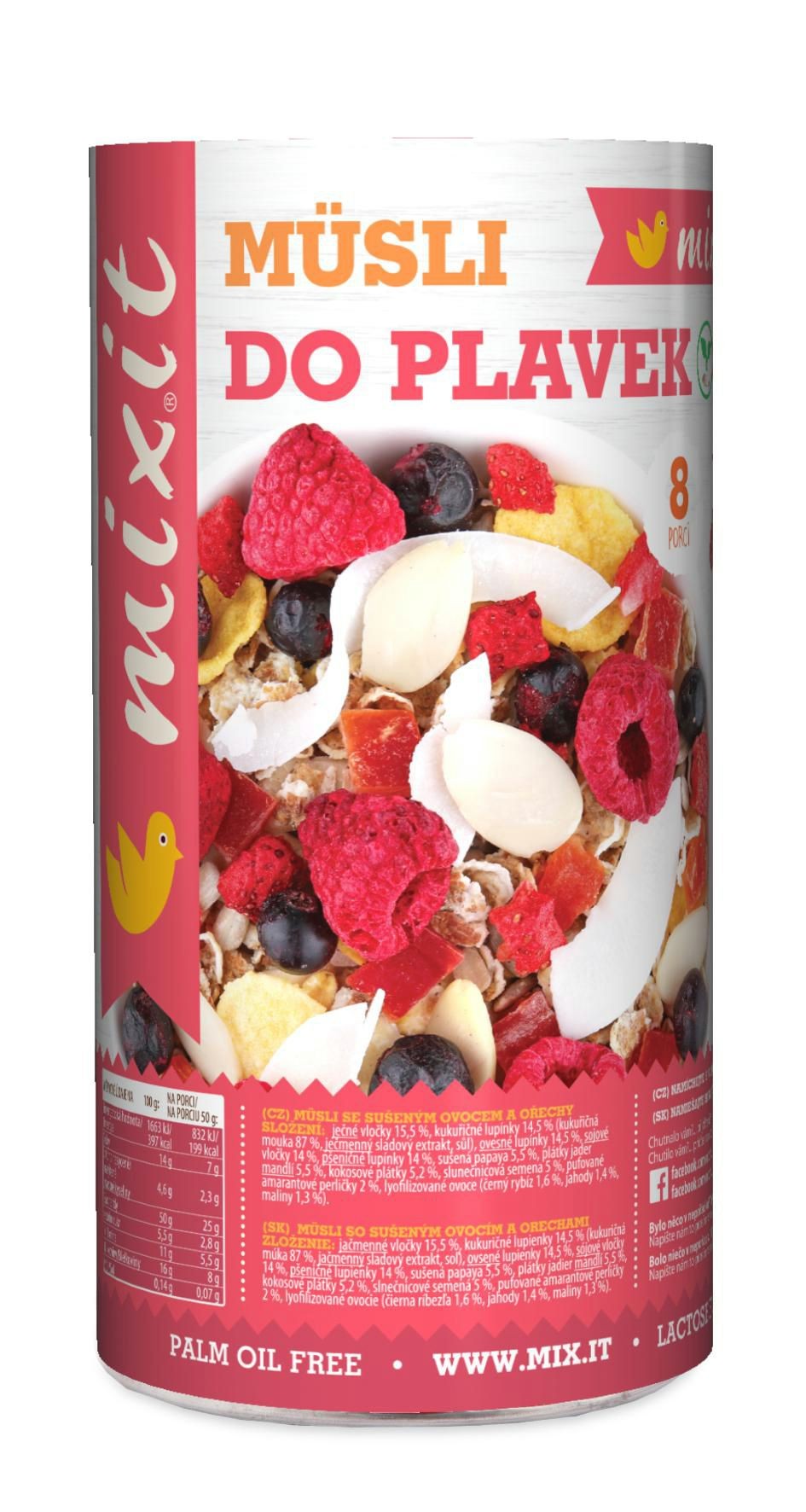 Trvanlivé potraviny - Mixit Do plavek 400g