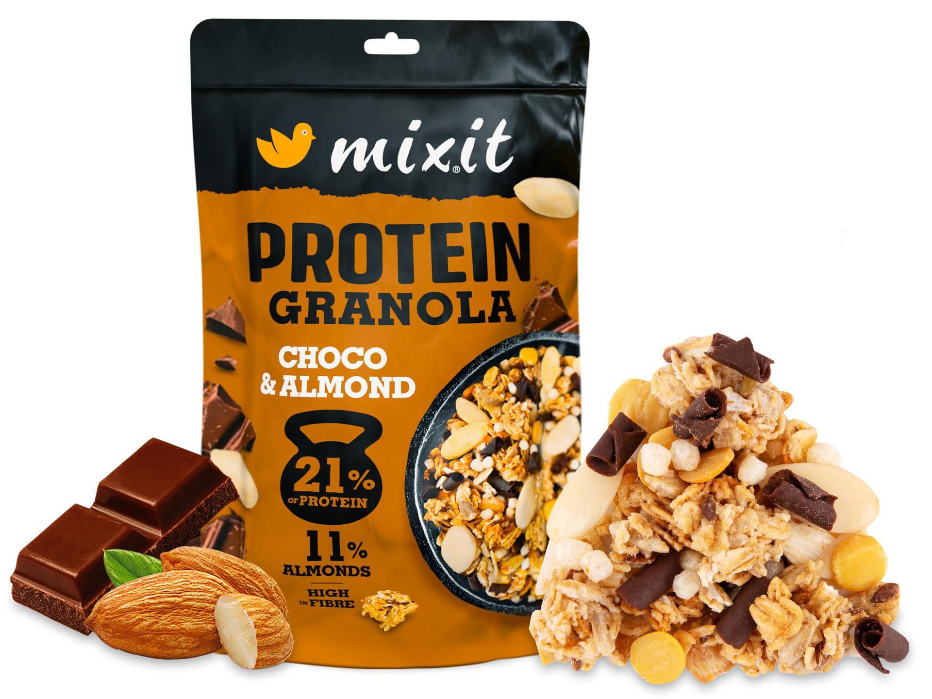 Mixit Proteinová granola - čoko & mandle 450g-0