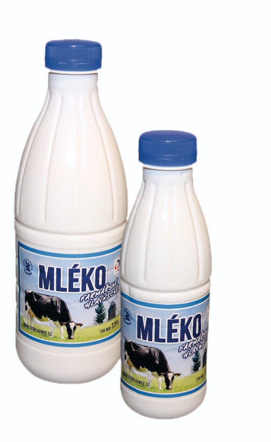 Mléčné a chlazené - Mlékárna Hlavnice Čerstvé Selské mléko 3,5% 1l