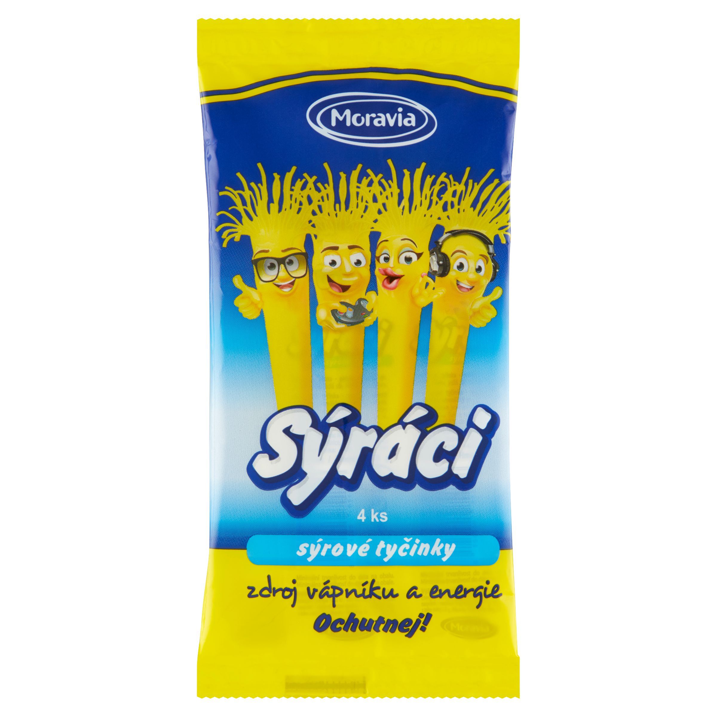 Mléčné a chlazené - Mlékárna Olešnice Sýráci sýrové tyčinky 4x20g