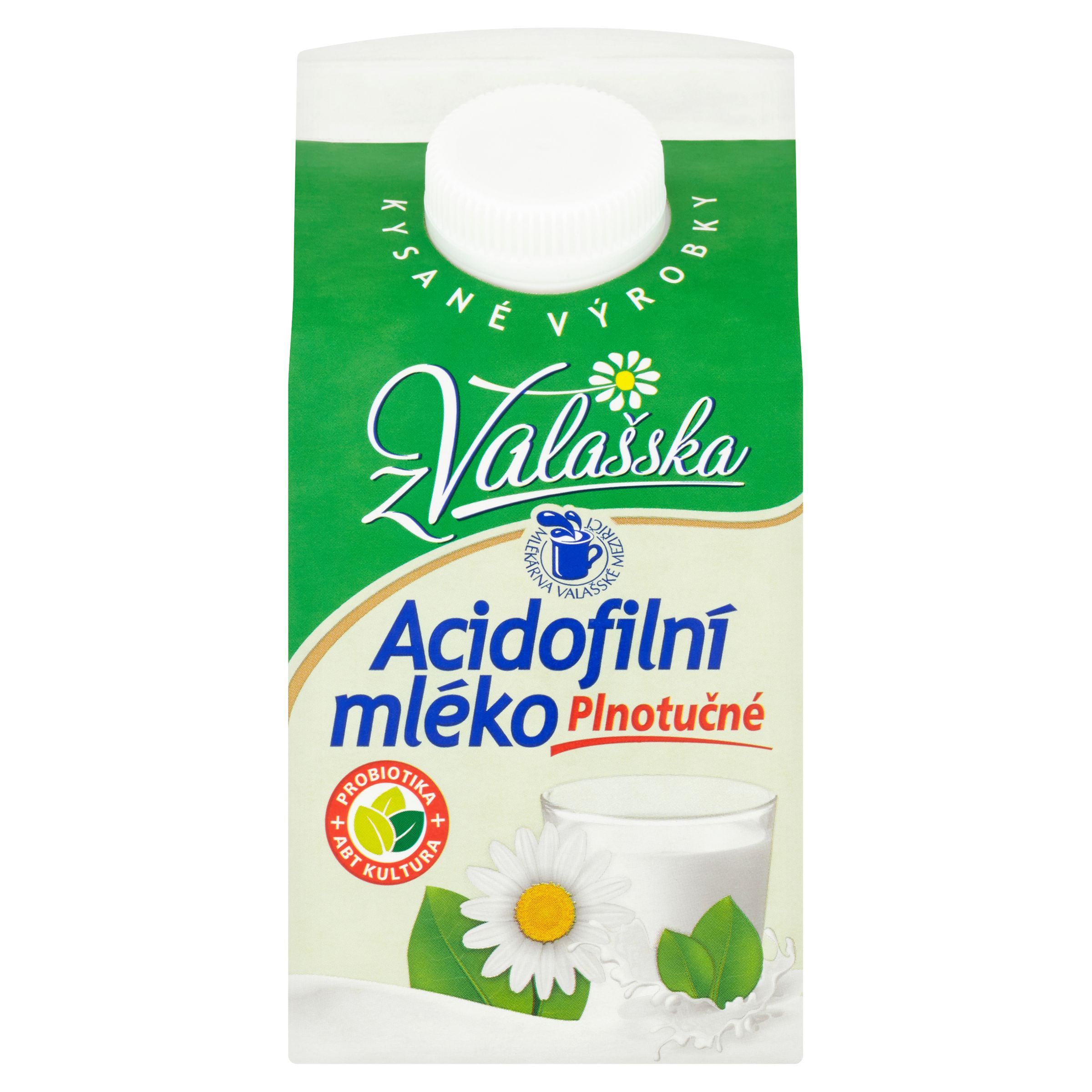 Mléčné a chlazené - Mlékárna Valašské Meziříčí Acidofilní mléko plnotučné 500 g