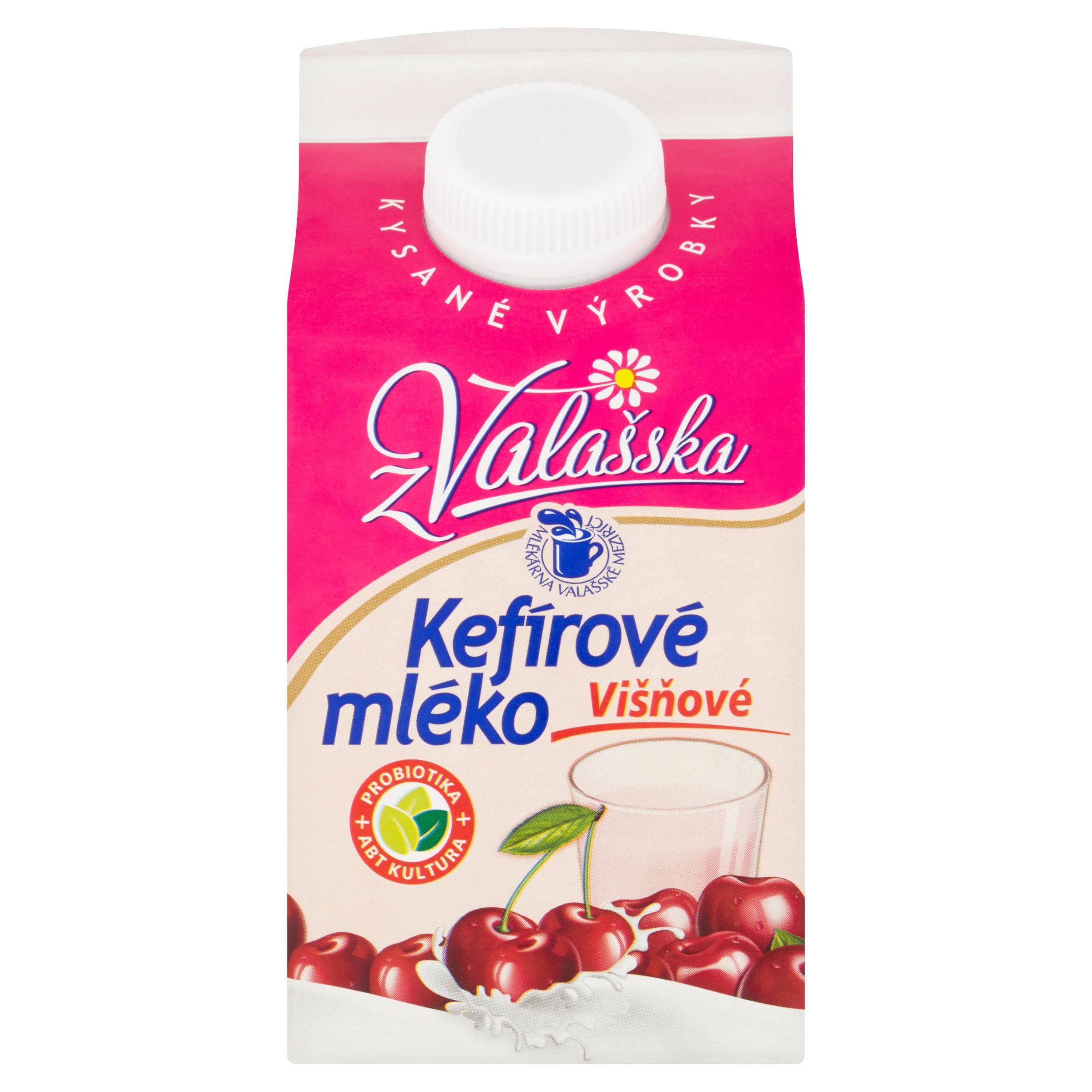 Mléčné a chlazené - Mlékárna Valašské Meziříčí Kefírové mléko nízkotučné višňové 450 g