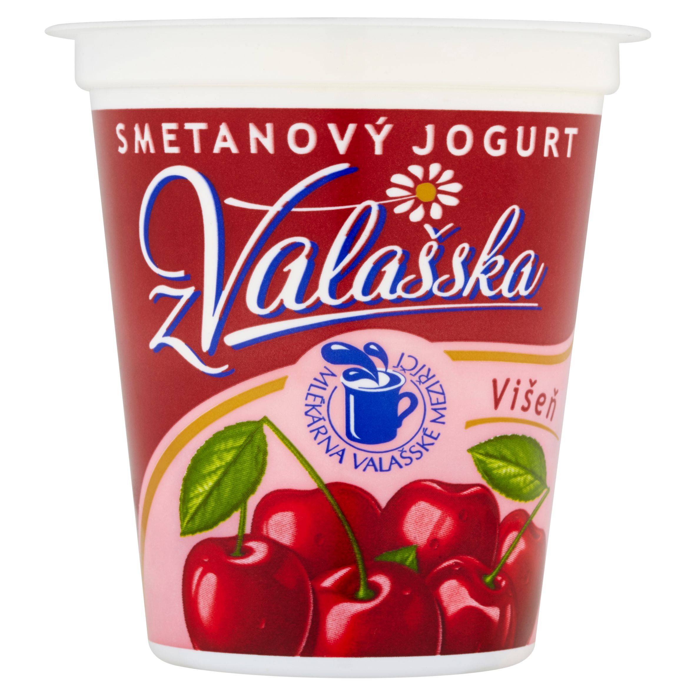Mléčné a chlazené - Mlékárna Valašské Meziříčí Smetanový jogurt z Valašska višeň 150 g