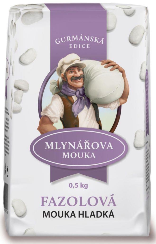Trvanlivé potraviny - Mlynářova mouka Fazolová mouka hladká 500g