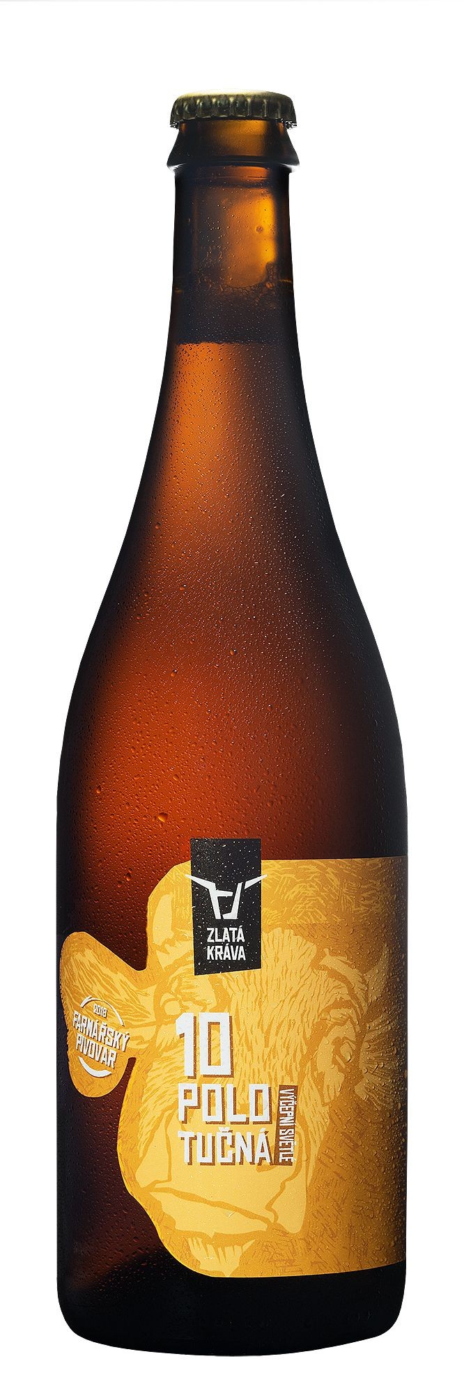 Nápoje - MNP Zlatá Kráva 10 Plnotučná 0,7l