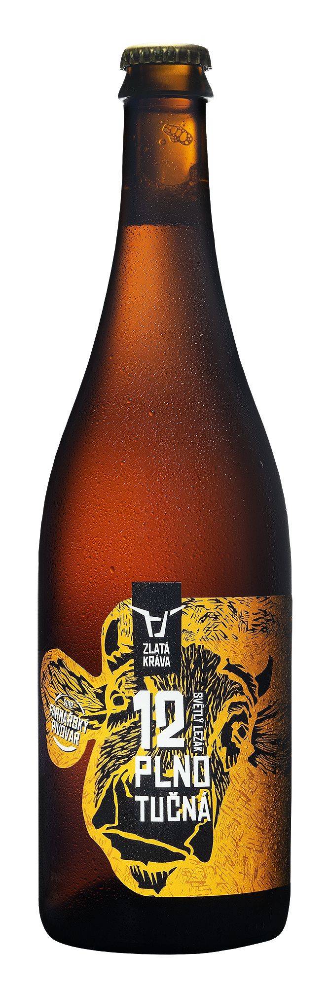 Nápoje - MNP Zlatá Kráva 12 Plnotučná 0,7l