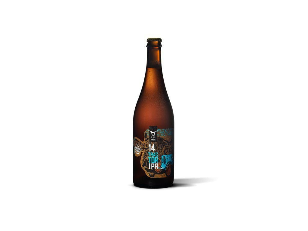Nápoje - MNP Zlatá Kráva 14 Tractor IPA 0,7l
