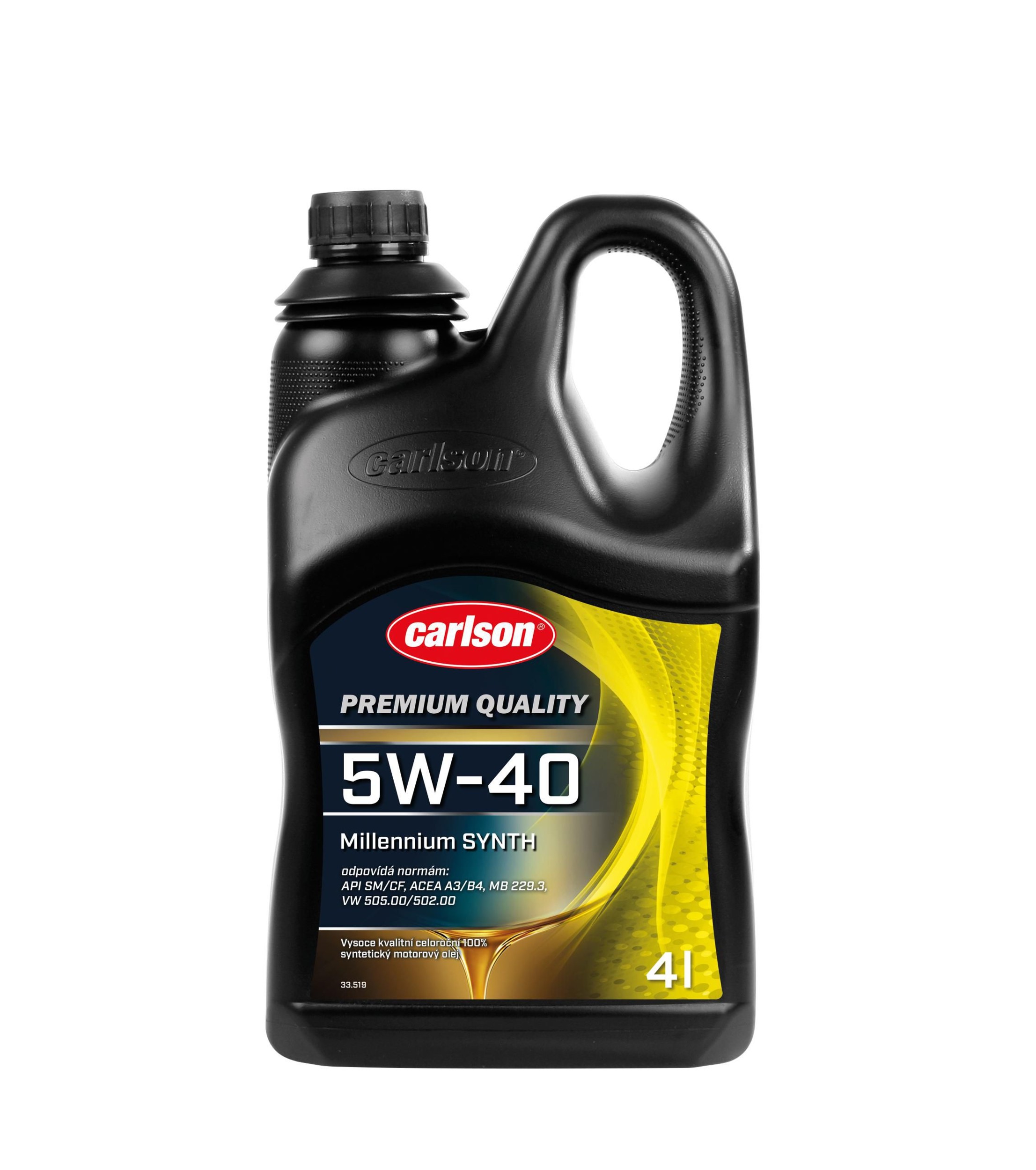 Auto-moto - MO CARLSON PREMIUM SYNTH SAE 5W-40 4L