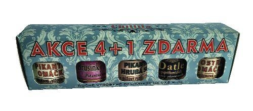 Trvanlivé potraviny - Modrý box 4+1 zdarma 5 x 60 ml