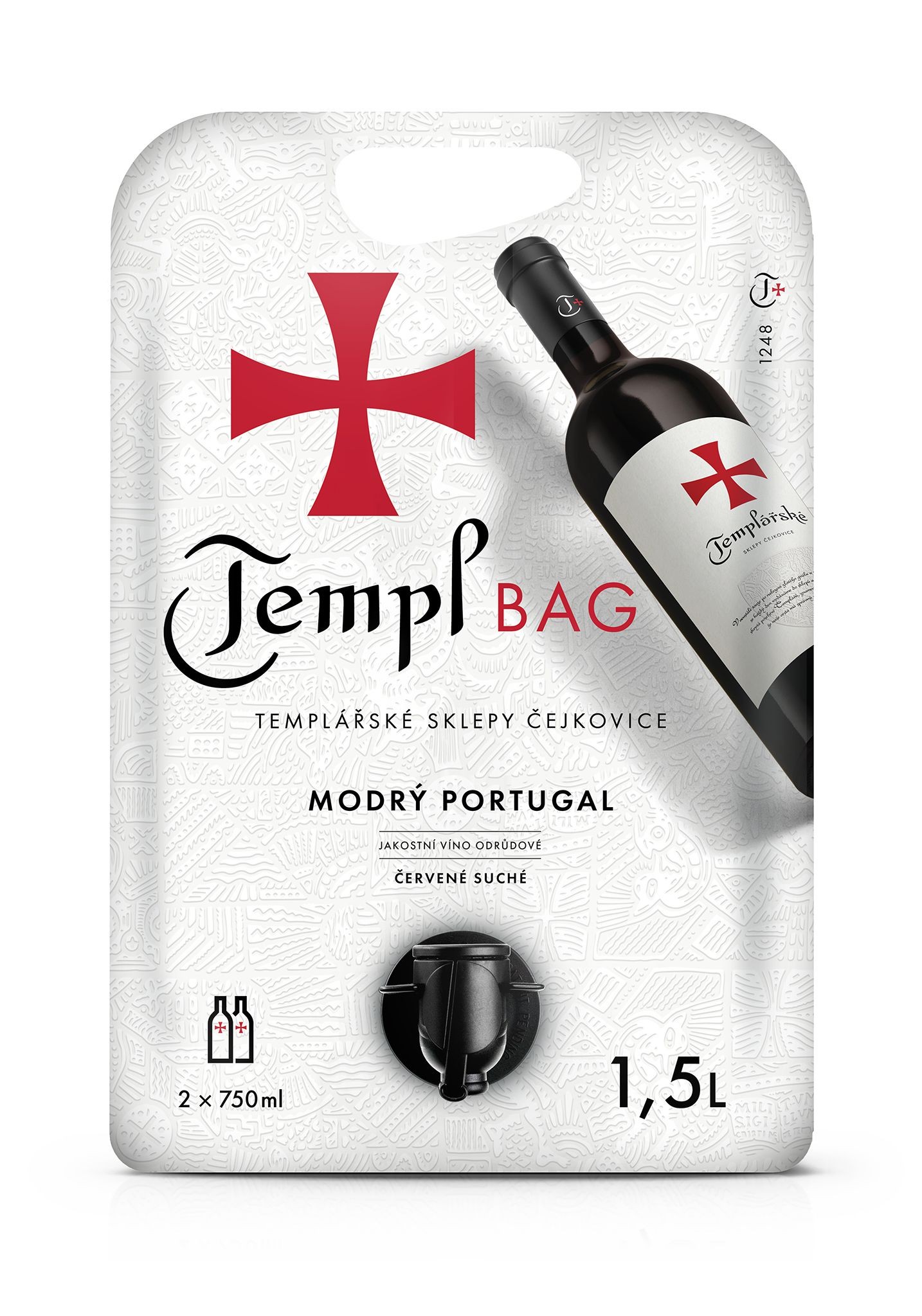 Modrý Portugal  1,5 l bag