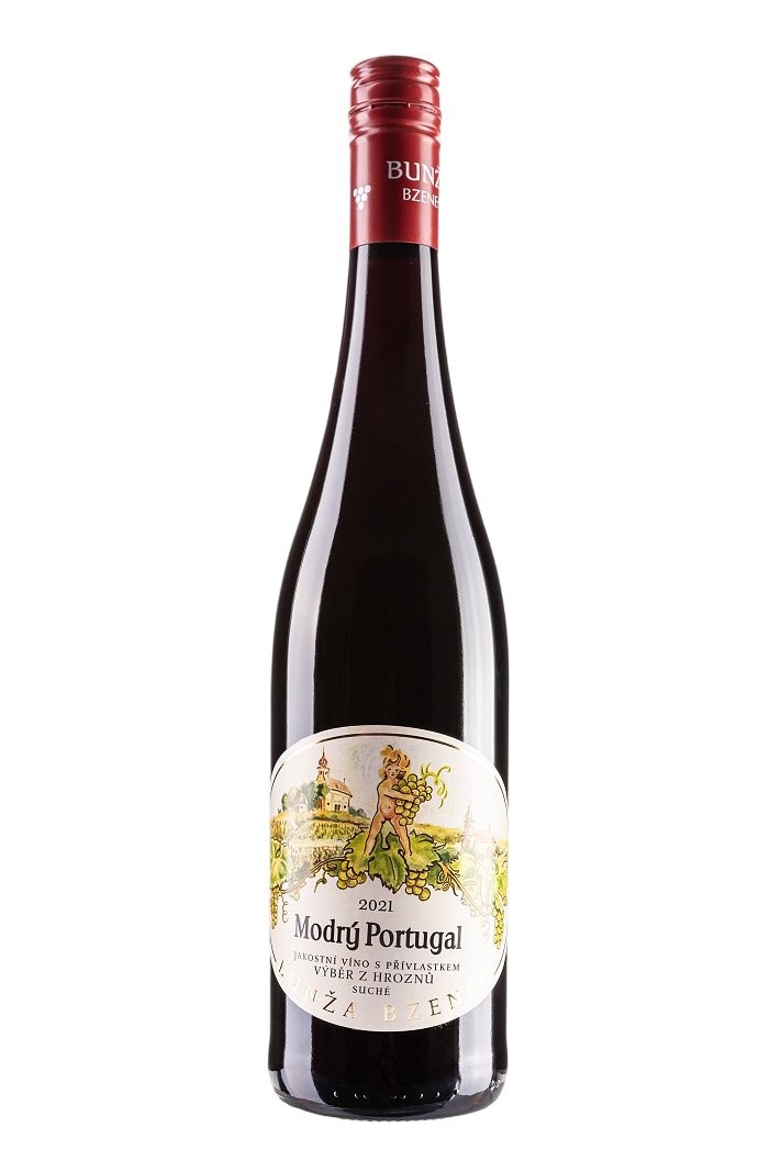 MODRÝ PORTUGAL VZH BUNŽA 0,75L