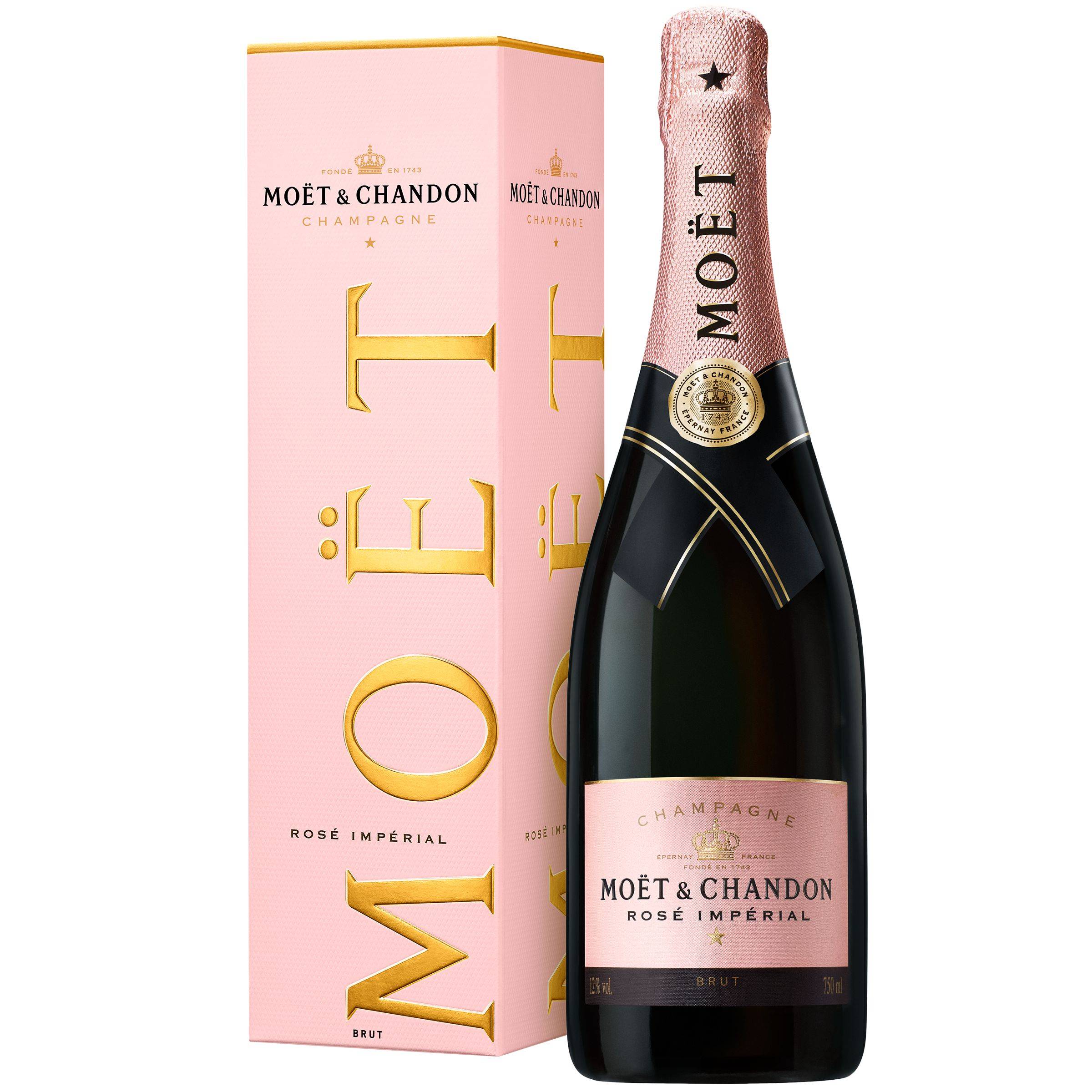 Nápoje - Moët & Chandon Rosé Imperial 750 ml dárkové balení