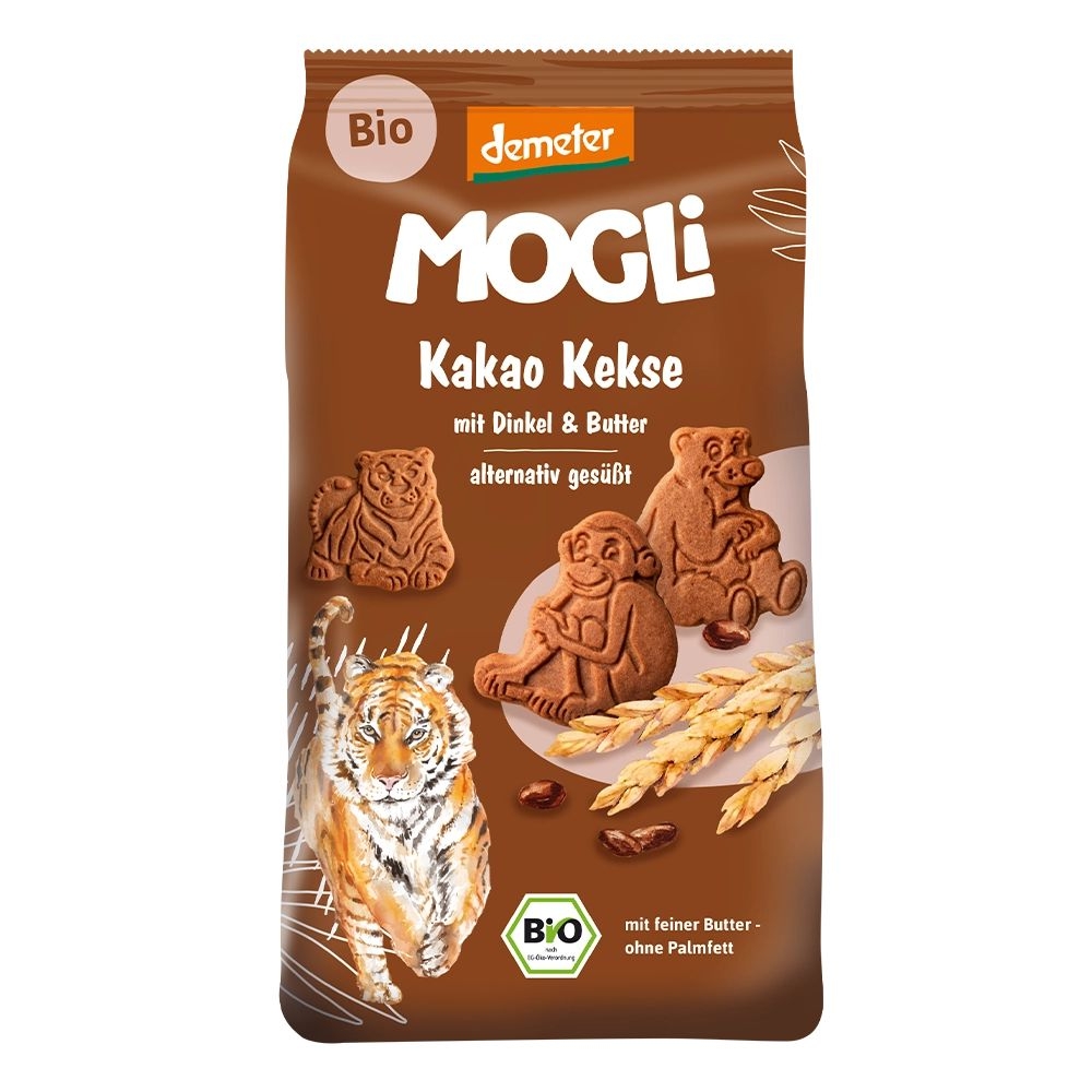 Zdravý svět - Mogli BIO Kakaové sušenky s certifikací Demeter 125 g