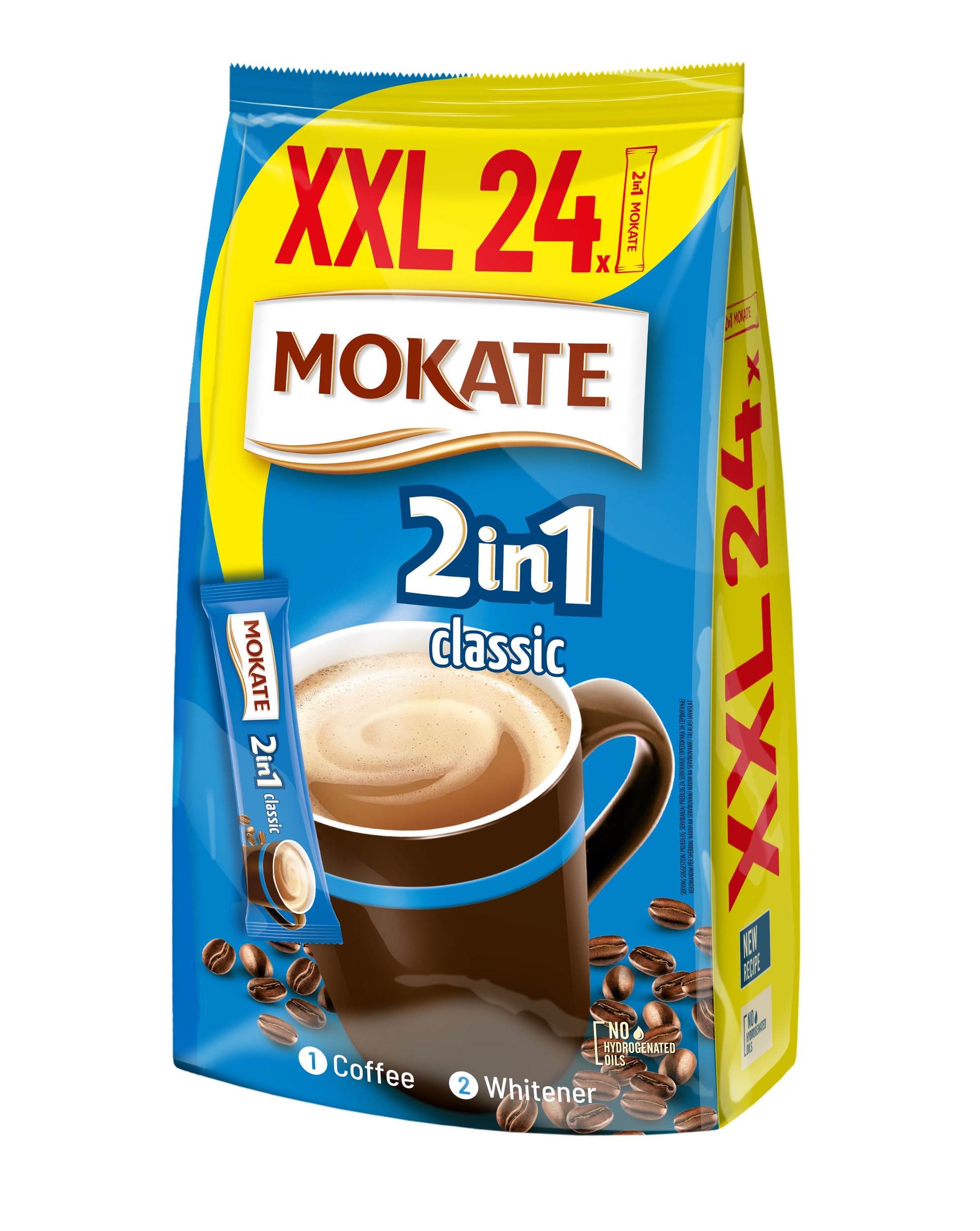 Nápoje - Mokate 2v1 XXL 24x14g