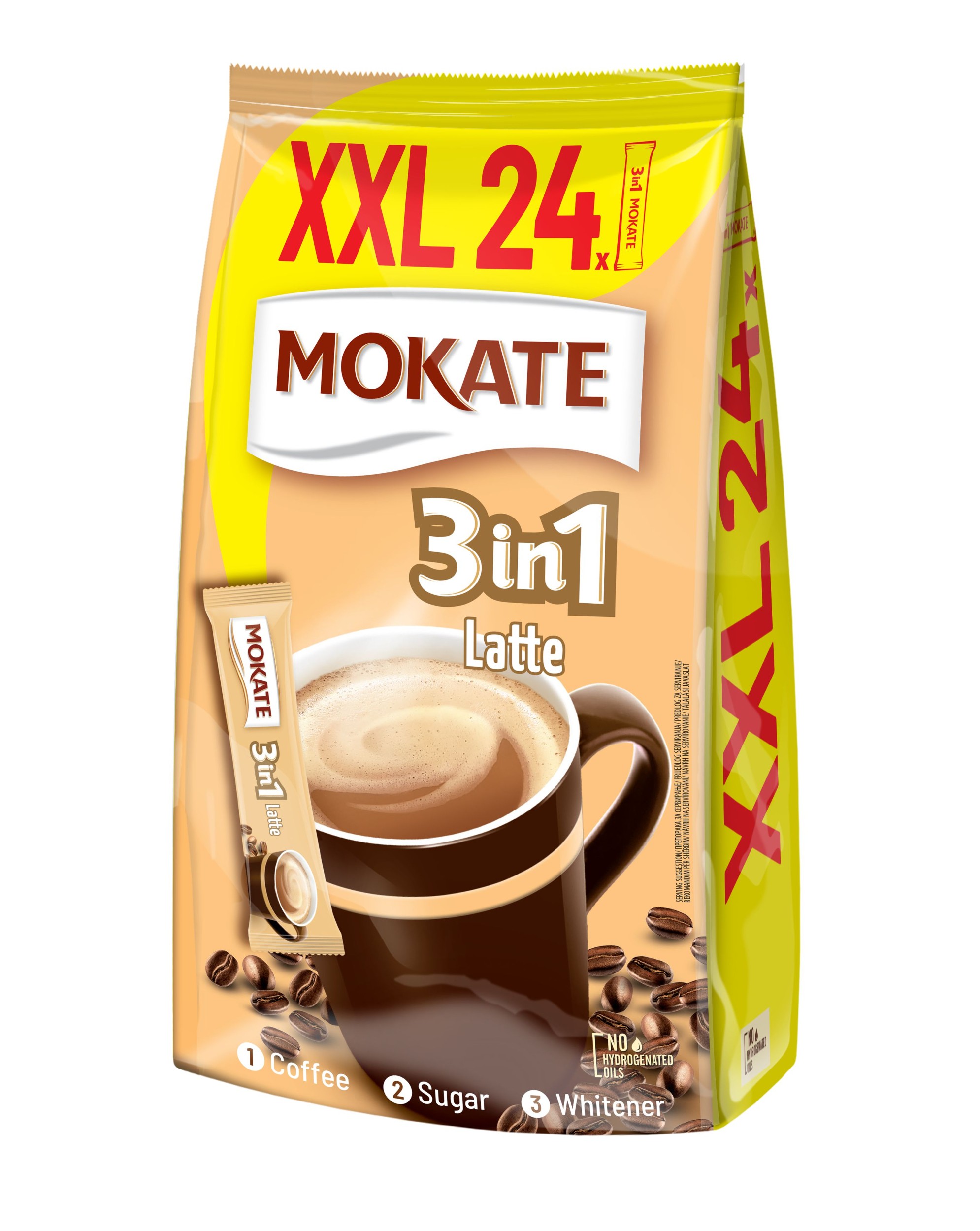 Nápoje - MOKATE 3V1 LATTE XXL 360G