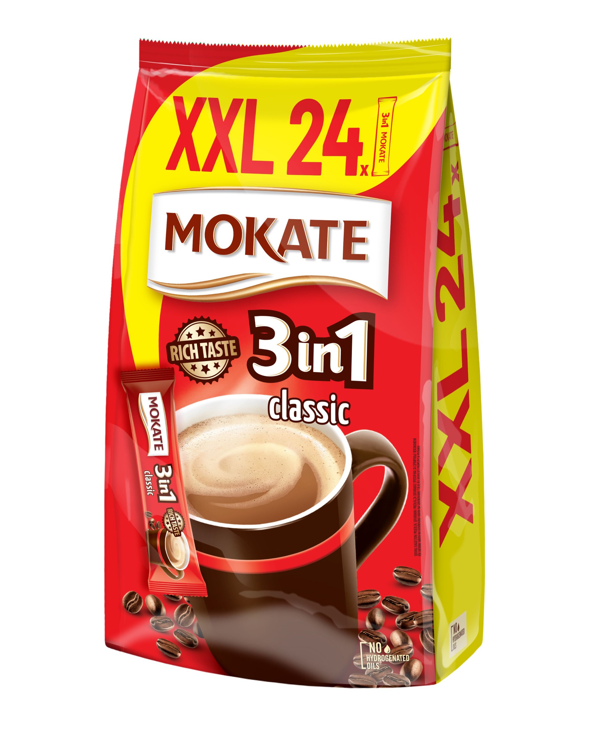 Nápoje - Mokate 3v1 XXL 24x17g