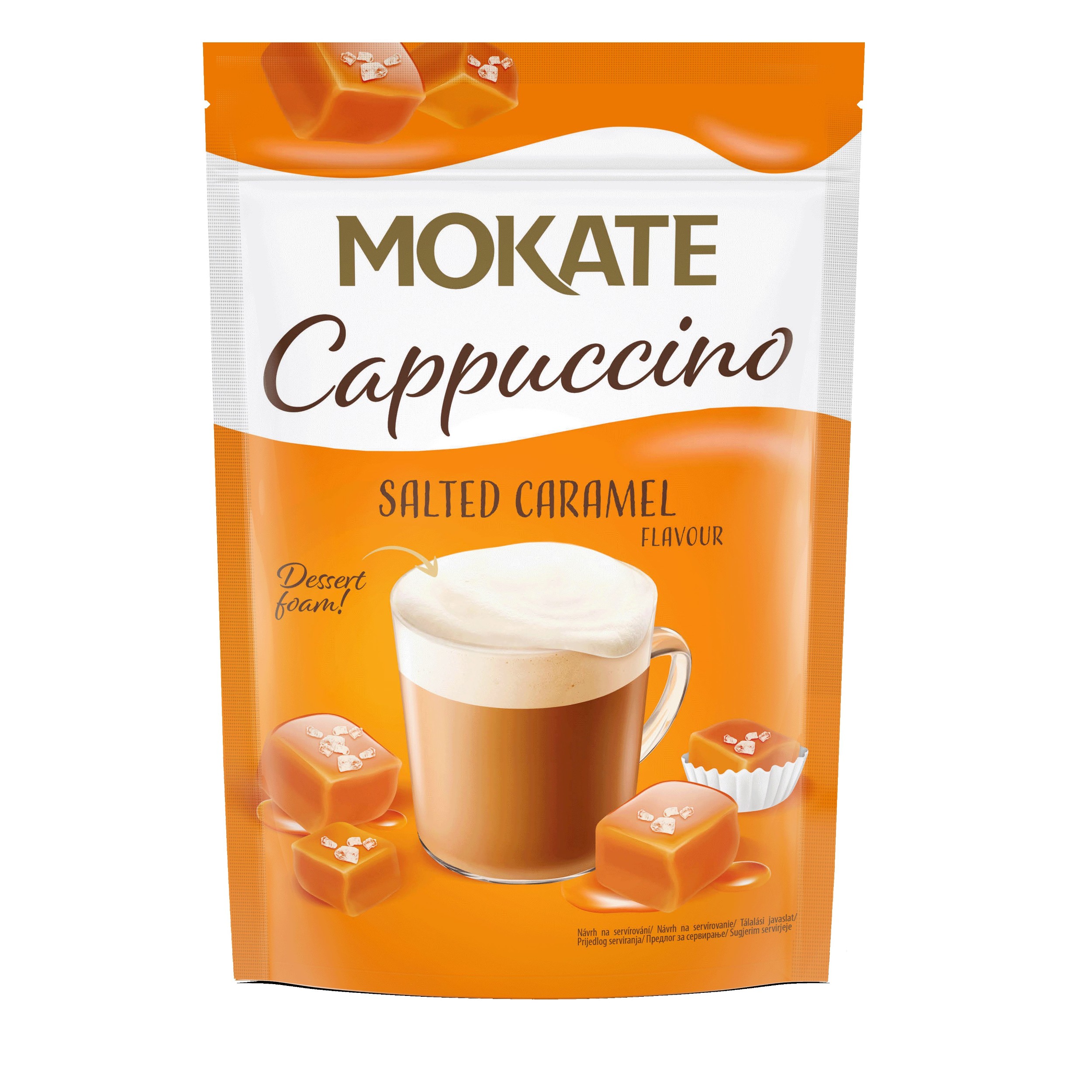 Nápoje - Mokate Cappuccino Slaný karamel 110g
