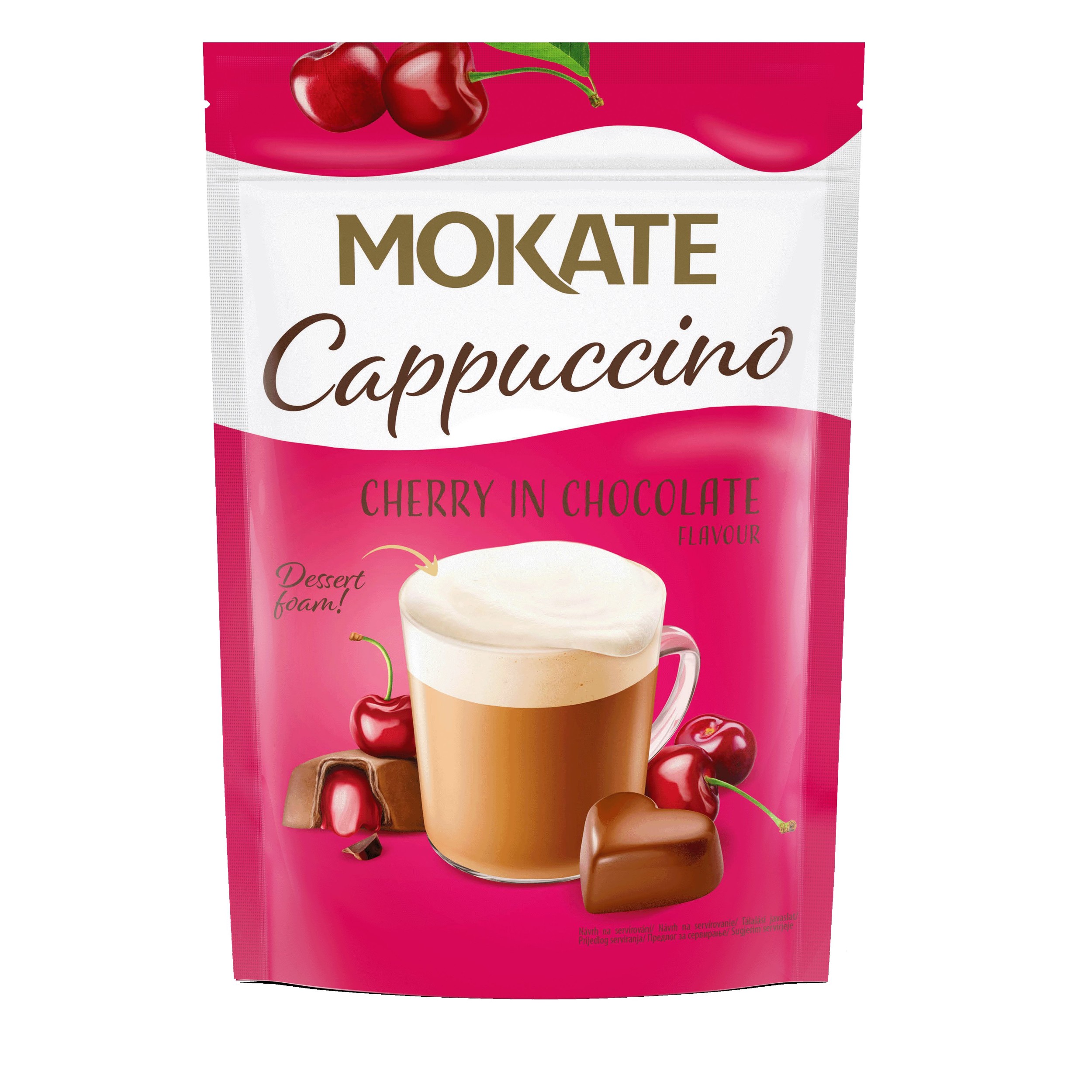Nápoje - Mokate Cappuccino Višně v čokoládě 110g