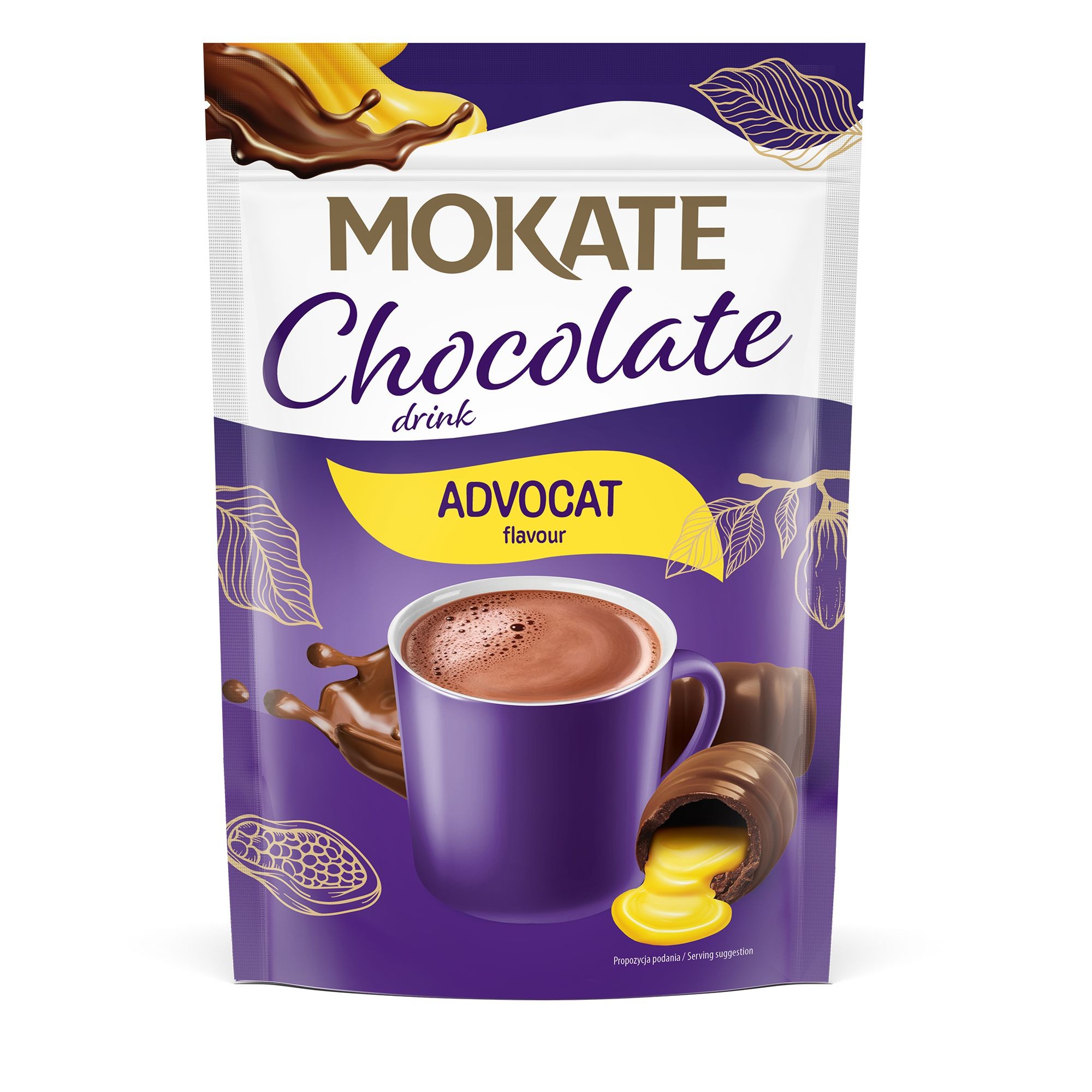 Nápoje - MOKATE CHOCOLATE DRINK ADVOCAT 120G