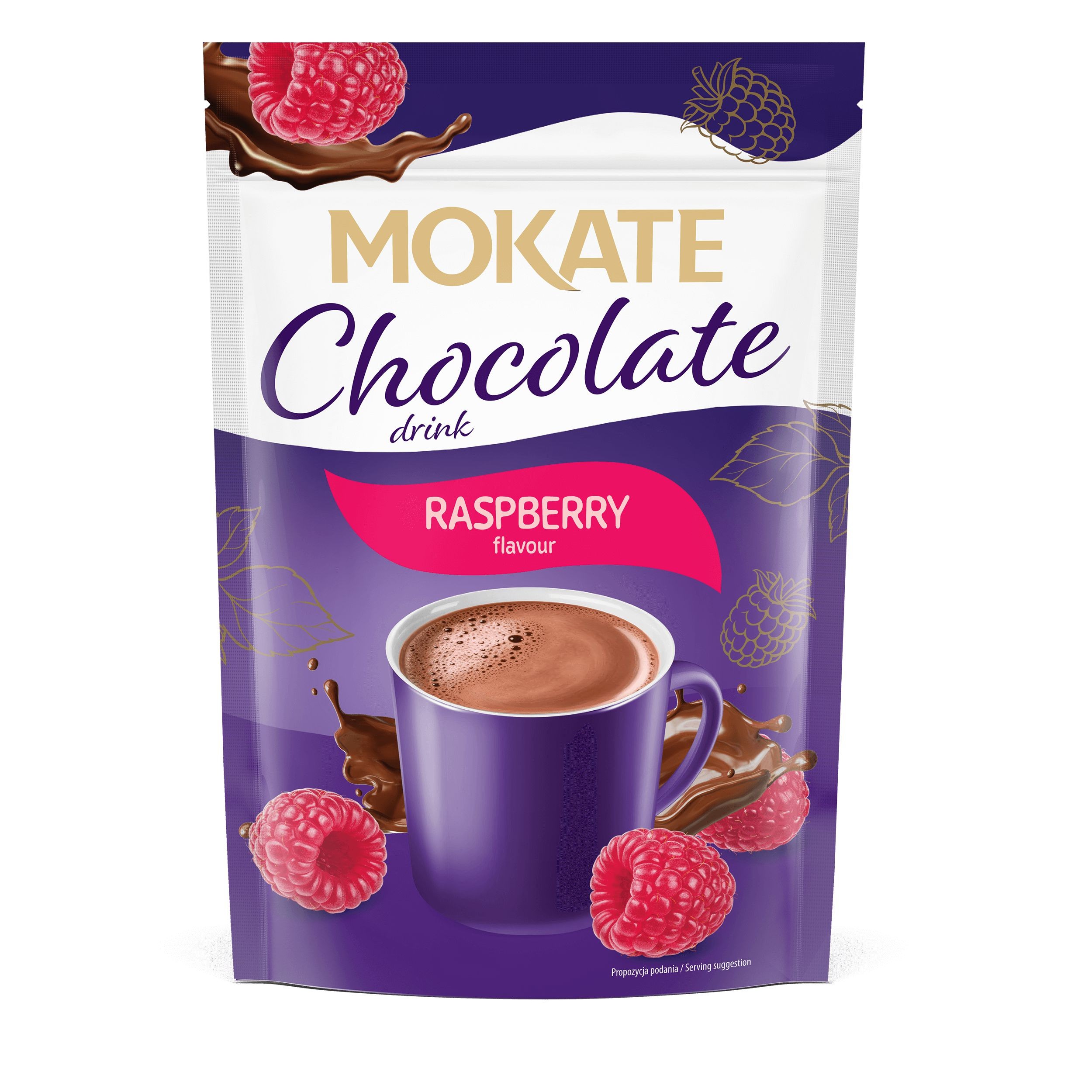 Nápoje - MOKATE CHOCOLATE DRINK RASPBERRY 120G