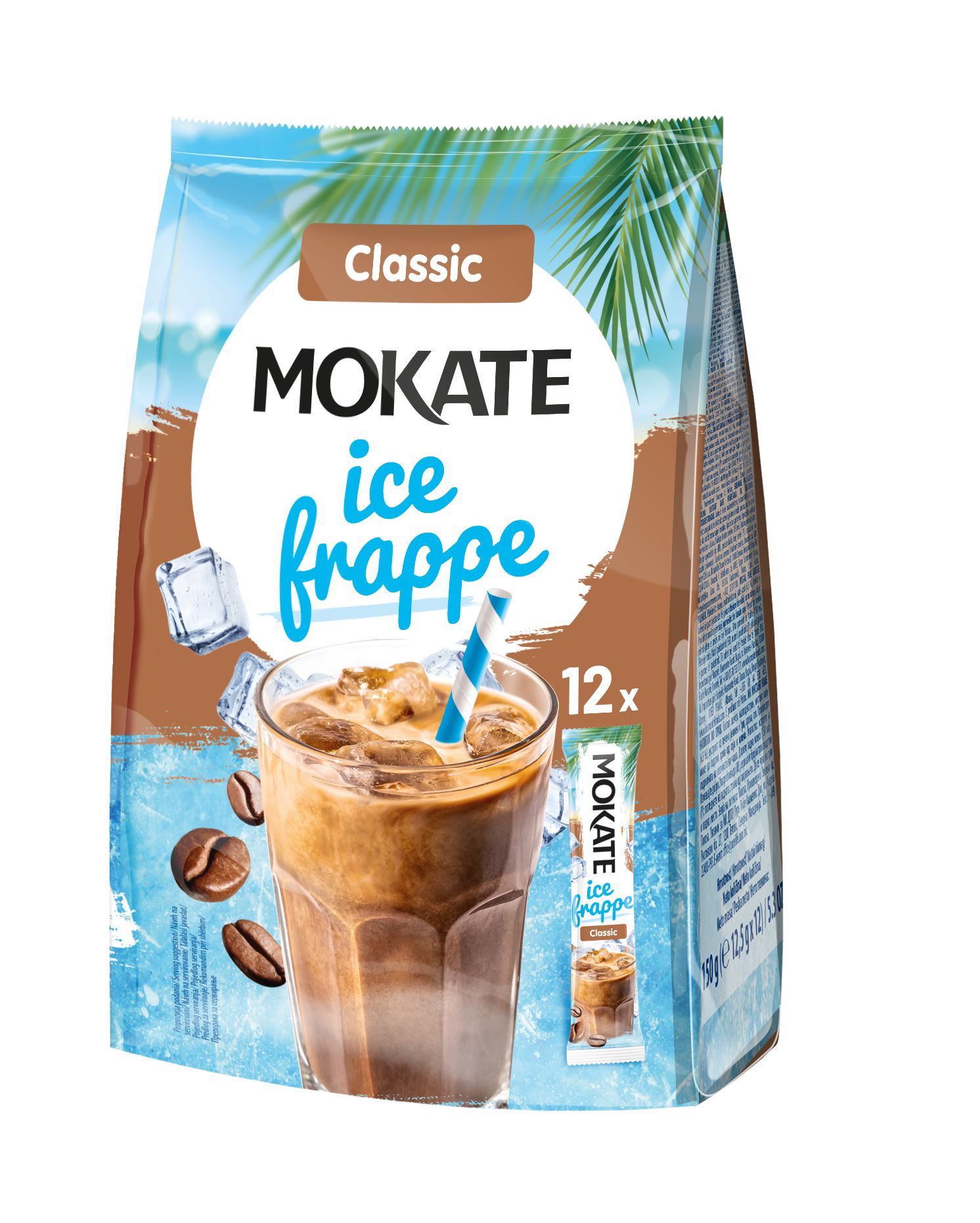 Nápoje - Mokate Ice frappe Classic 12x12,5g