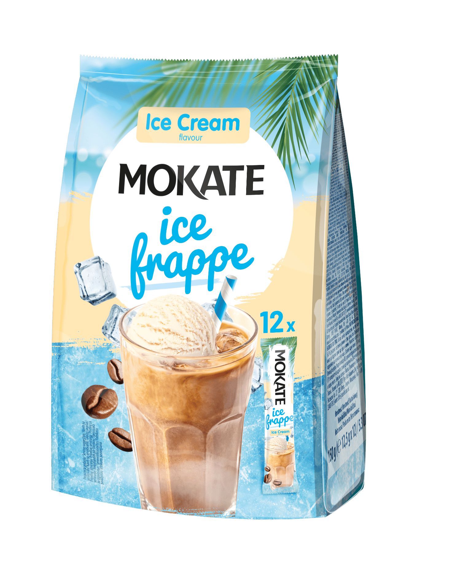 Nápoje - Mokate Ice frappe Ice Cream12x12,5g