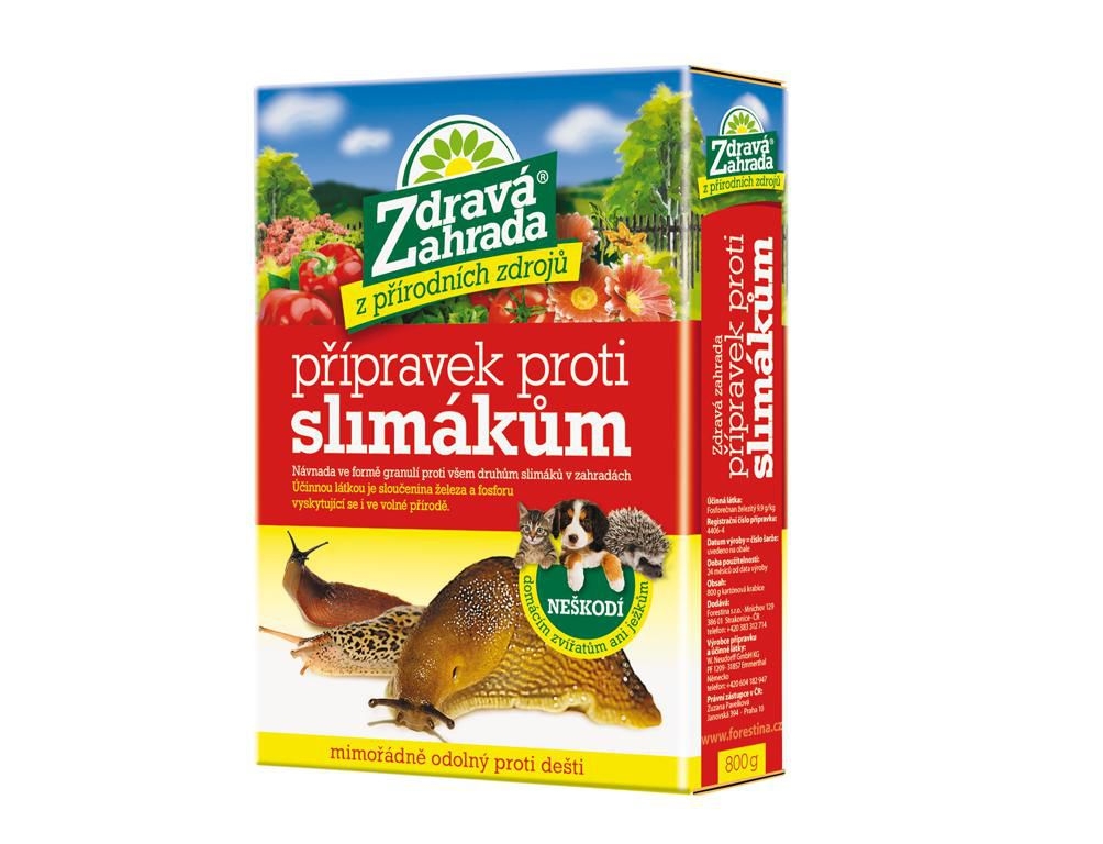 Moluskocid ZDRAVÁ ZAHRADA proti slimákům a plzákům 700g-0