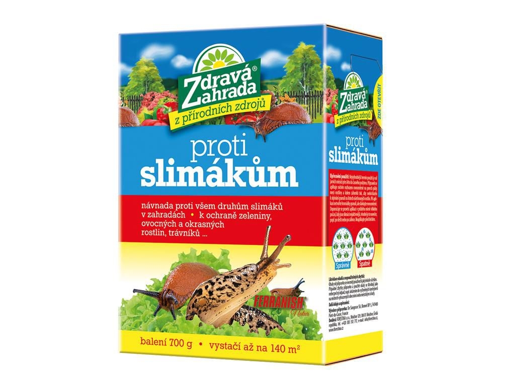 Domácnost a Zahrada - Moluskocid ZDRAVÁ ZAHRADA proti slimákům a plzákům 700g