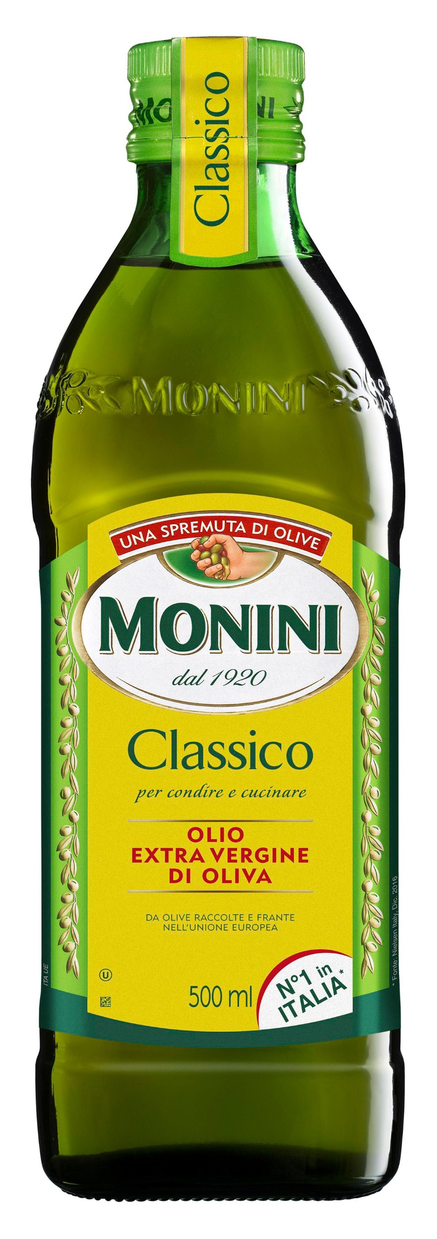 Trvanlivé potraviny - Monini Classico extra panenský olivový olej 500 ml