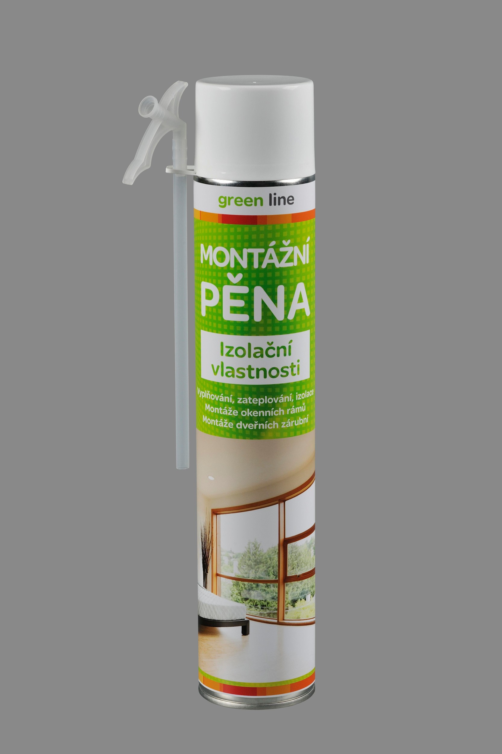 Montážní pěna trubičková Green line-1