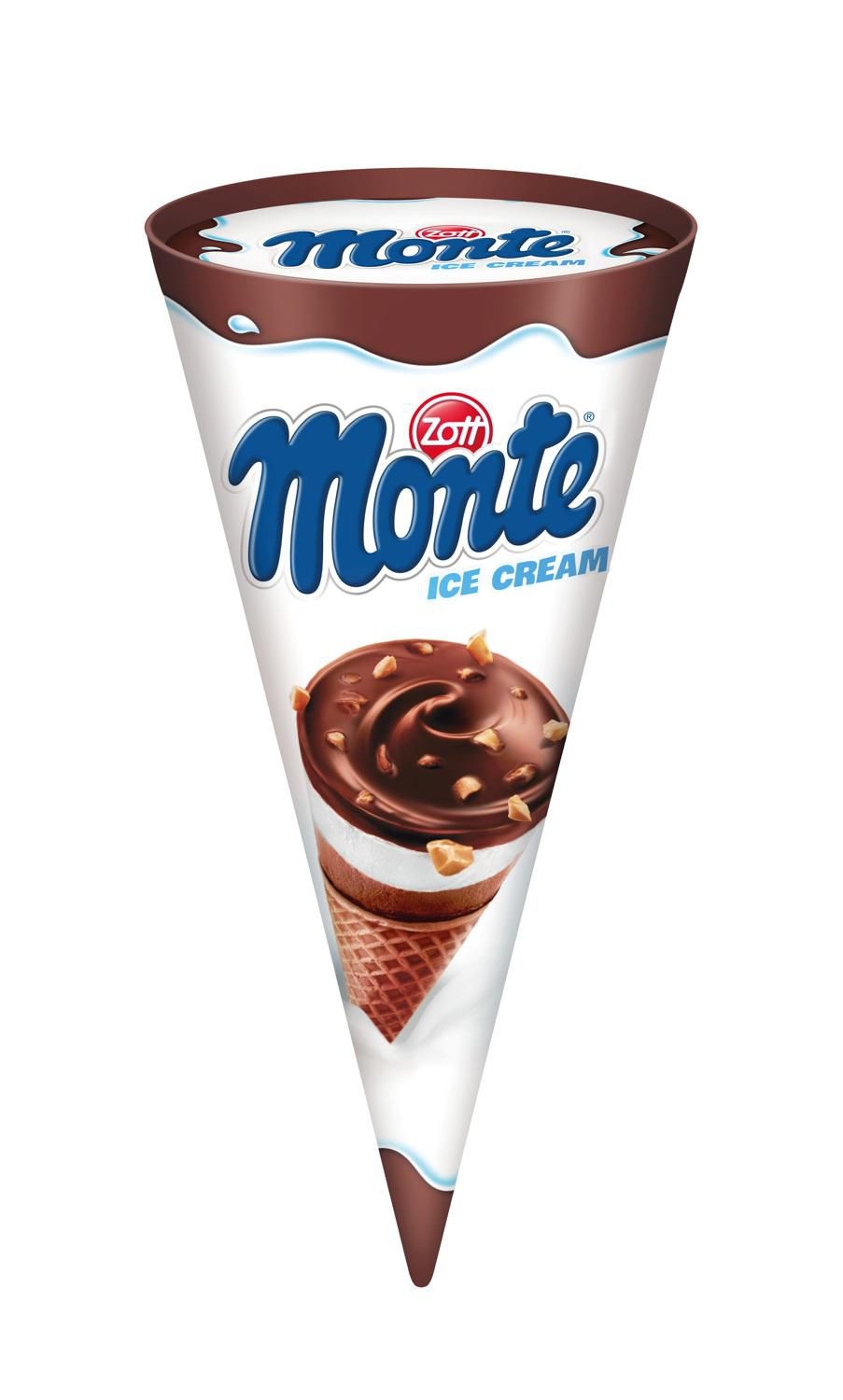 Mražené potraviny - Monte kornout 120ml