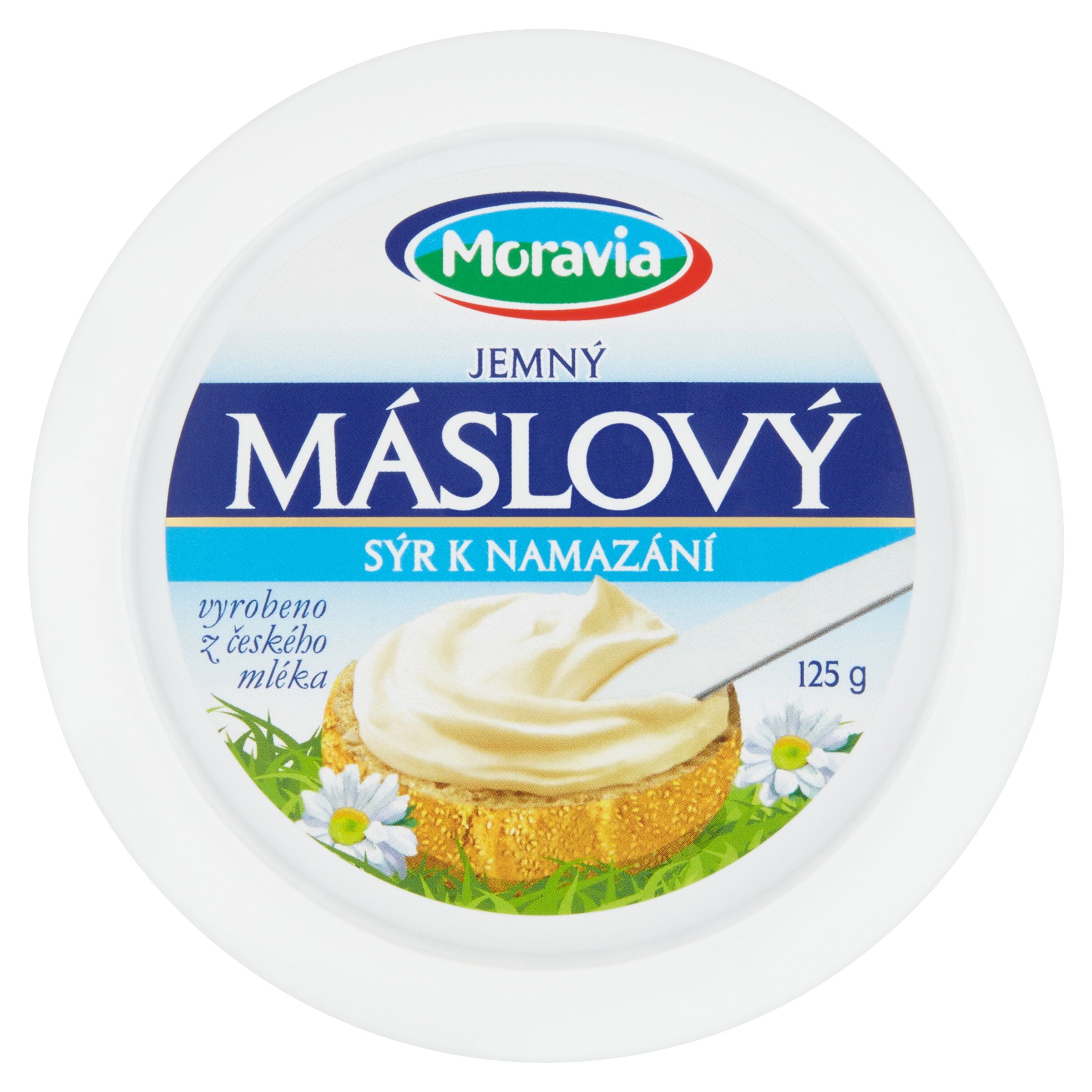 Mléčné a chlazené - Moravia Jemný máslový sýr k namazání 125 g